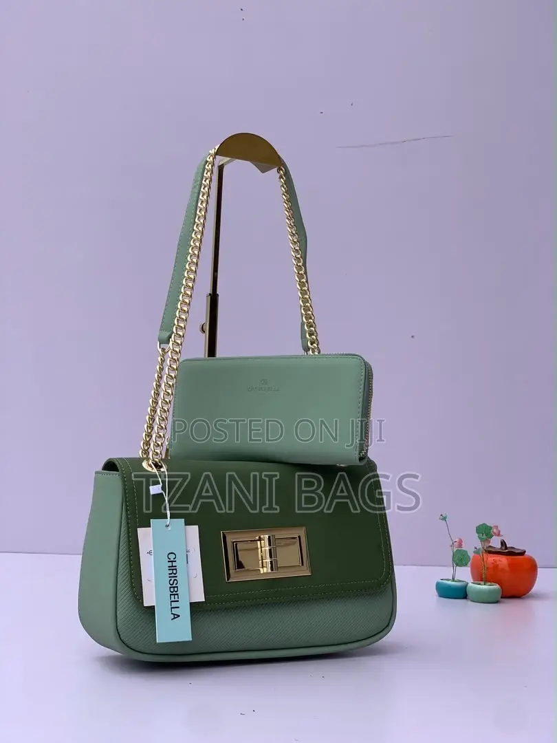 Chrisbella Trendy Flap Chain Shoulder Bag