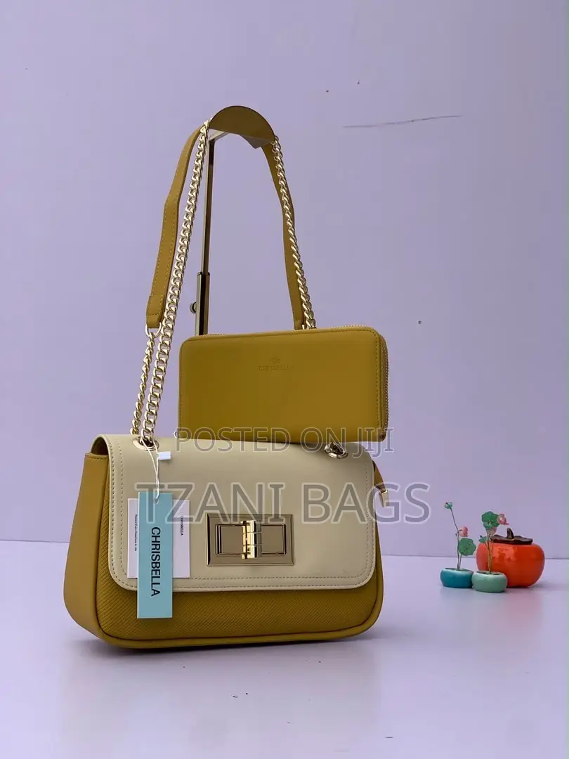 Chrisbella Trendy Flap Chain Shoulder Bag