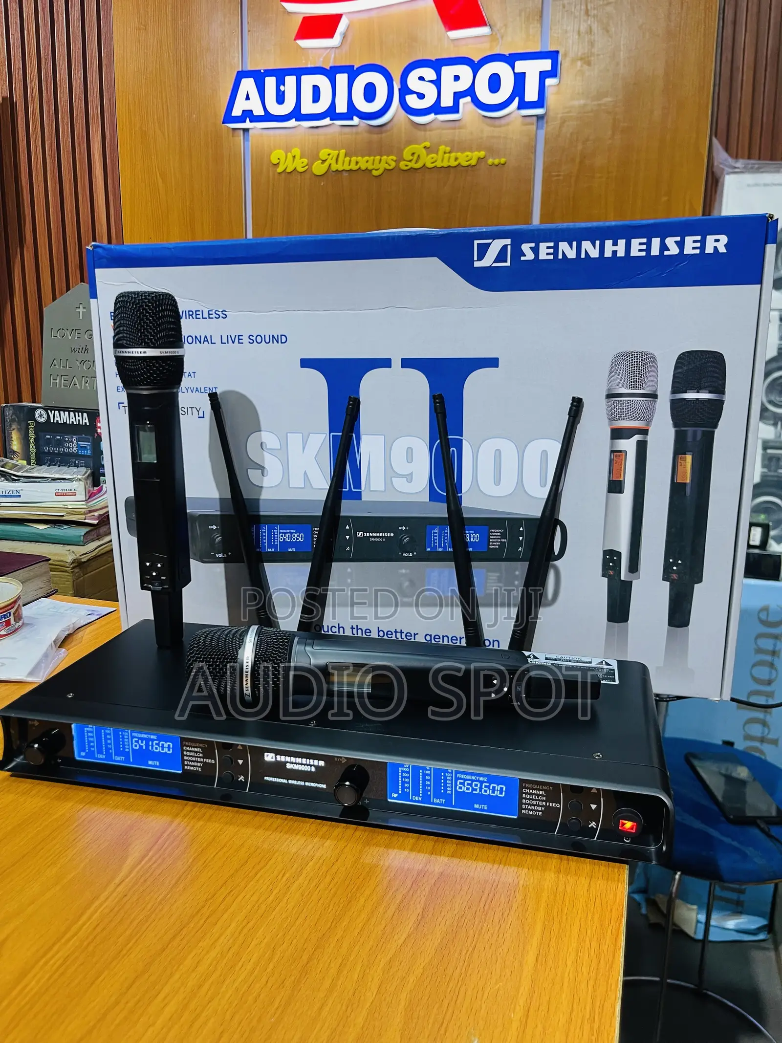 Sennheinser Evolution SKM-9000ii Professional Dual Handheld Wireless