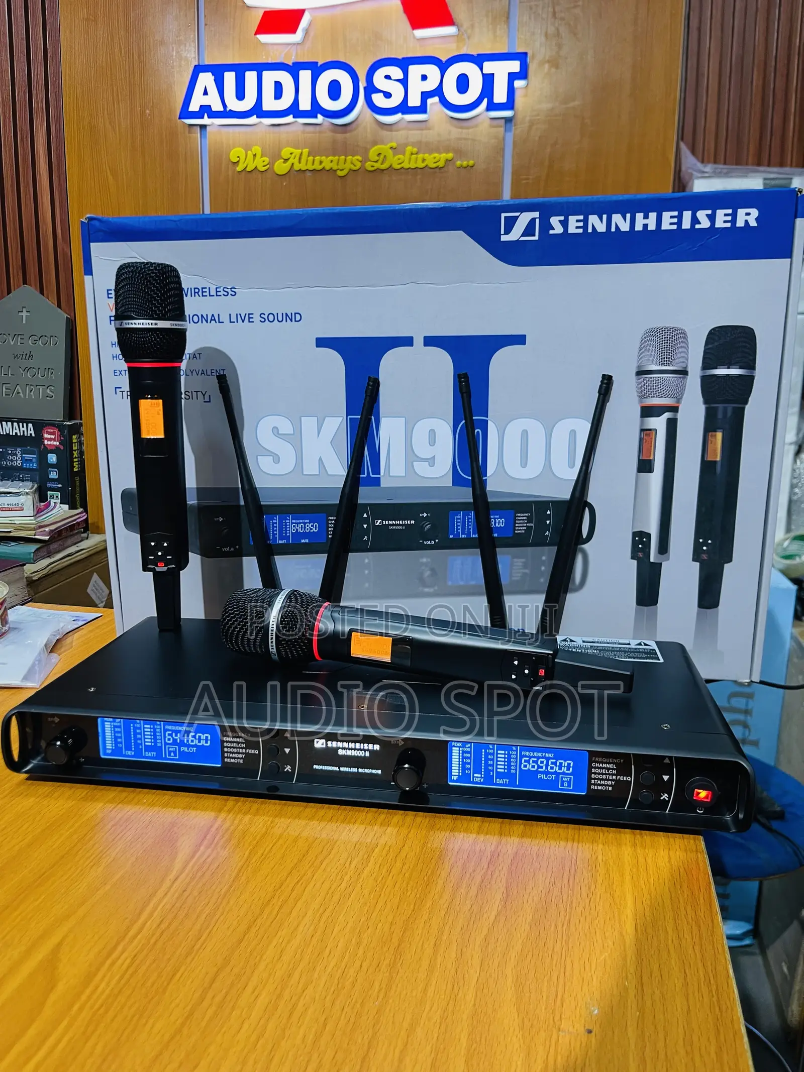 Sennheinser Evolution SKM-9000ii Professional Dual Handheld Wireless