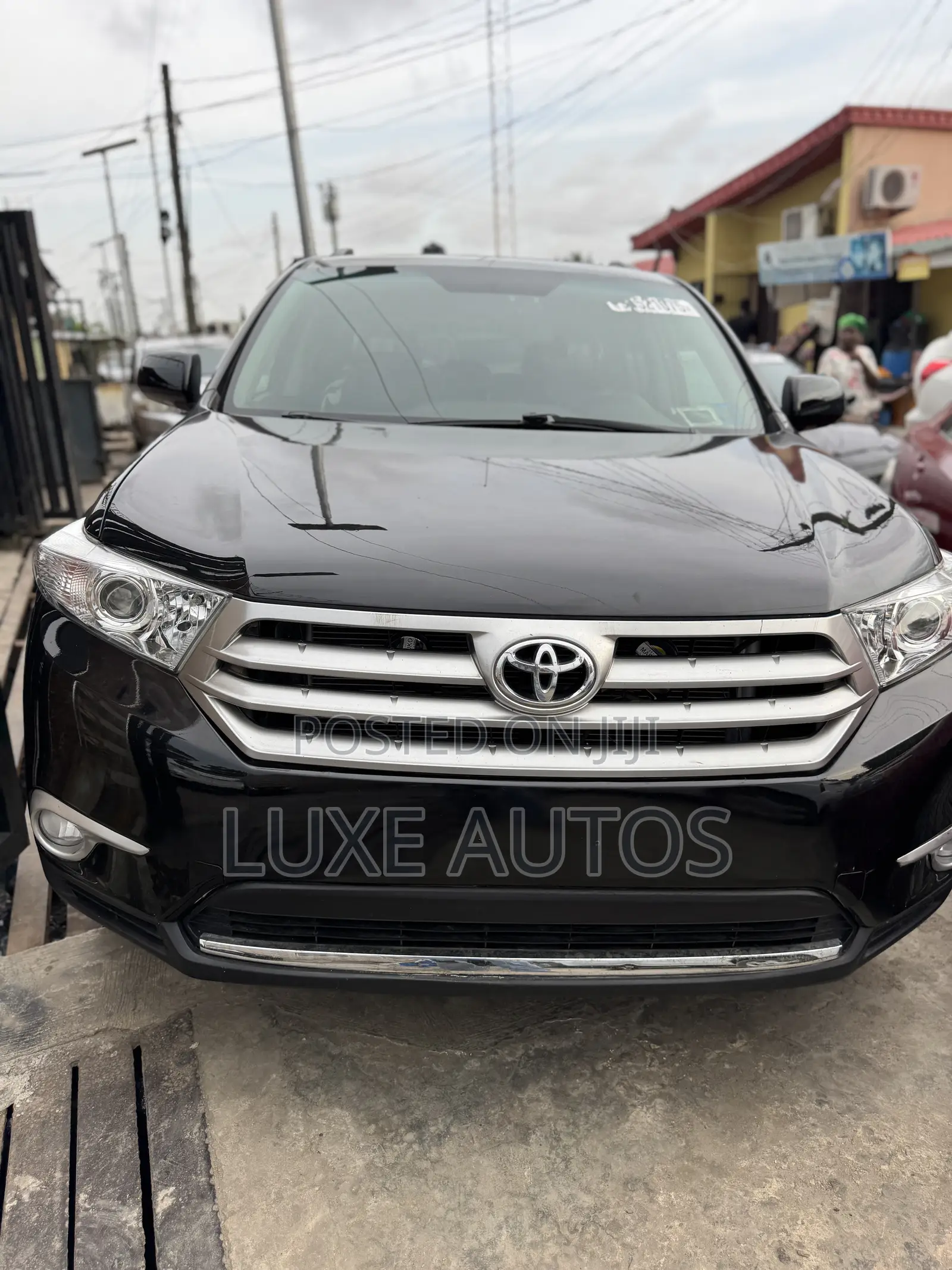 Toyota Highlander Limited 3.5l 4WD 2013 Black