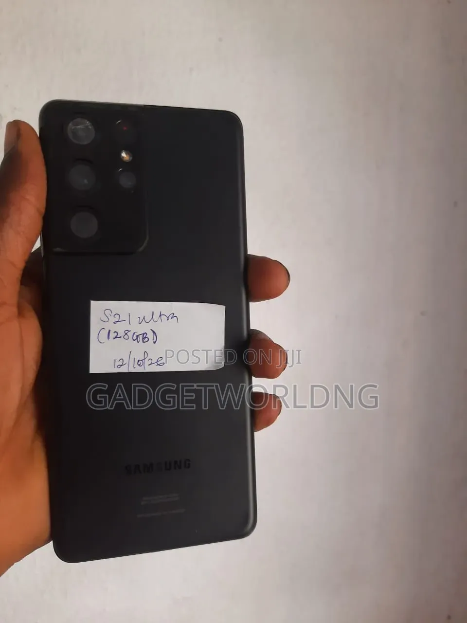 Samsung Galaxy S21 Ultra 5G 128 GB Black