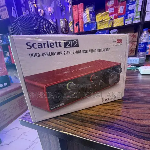 Focusrite Scarlett 2i2 3rd Generation USB Audio Interface