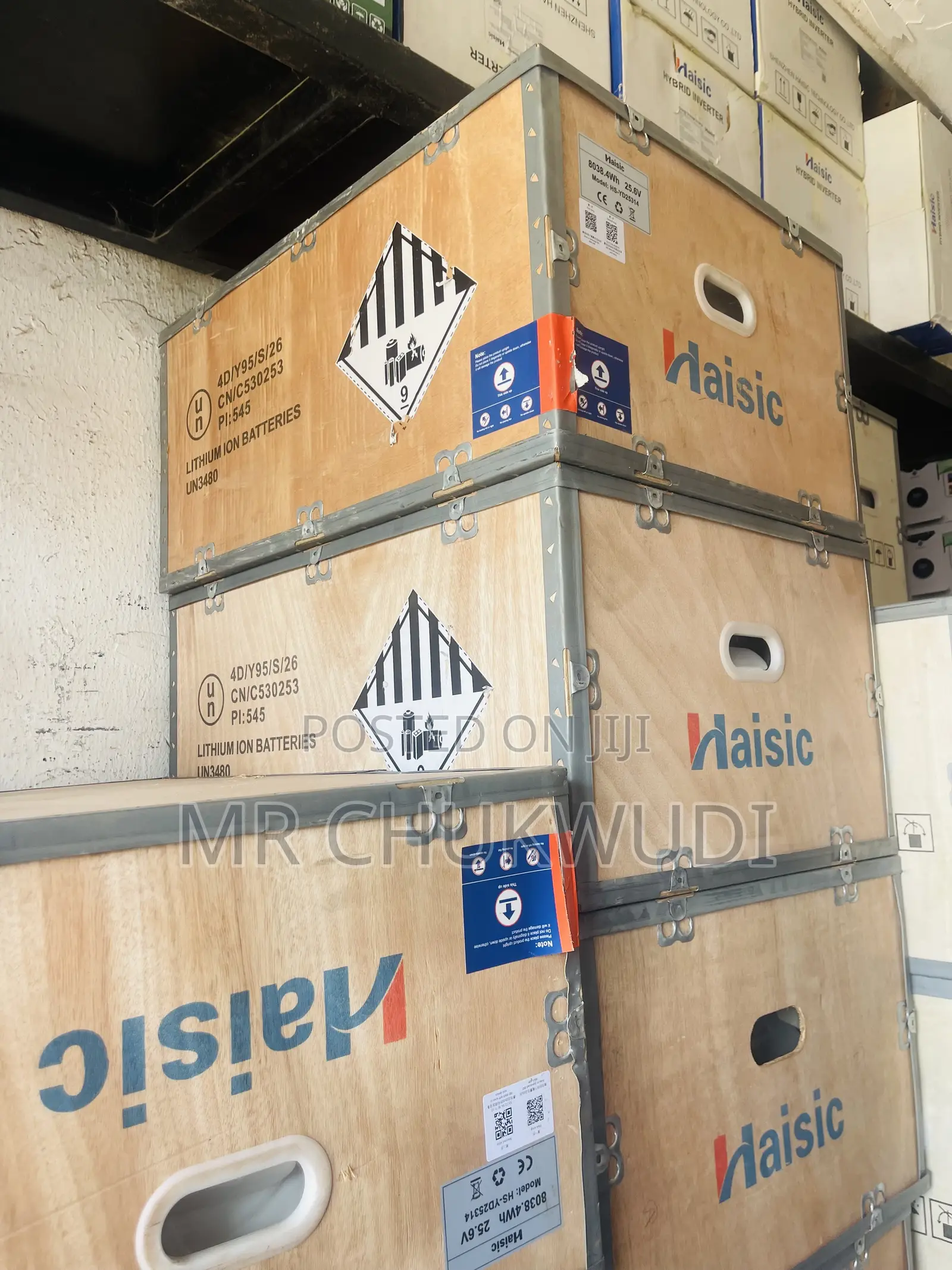 8wkh 25.6v Haisic Solar Lithium Batteries Is Available