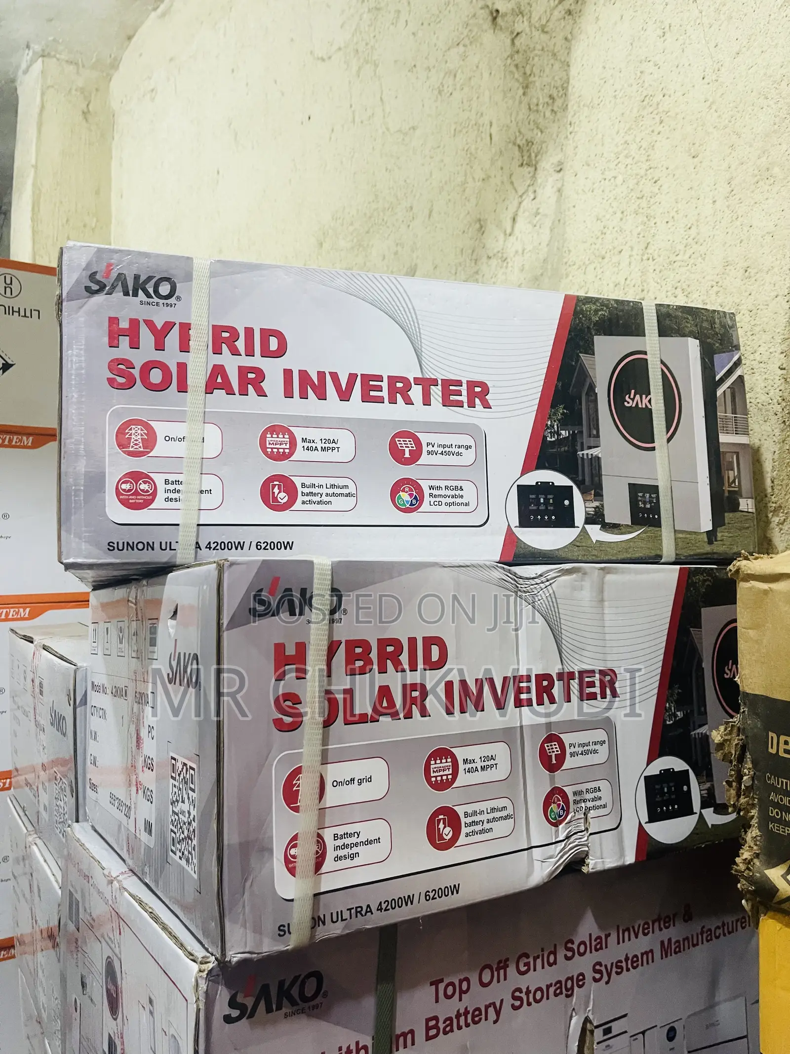 6.2kva 48v Sako Hybrid Solar Inverters Is Available