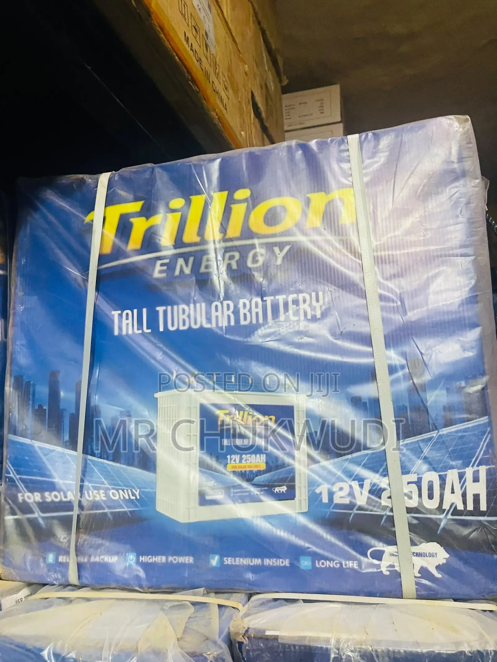 250ah 12v Trillion Energy Solar Batteries Is Available