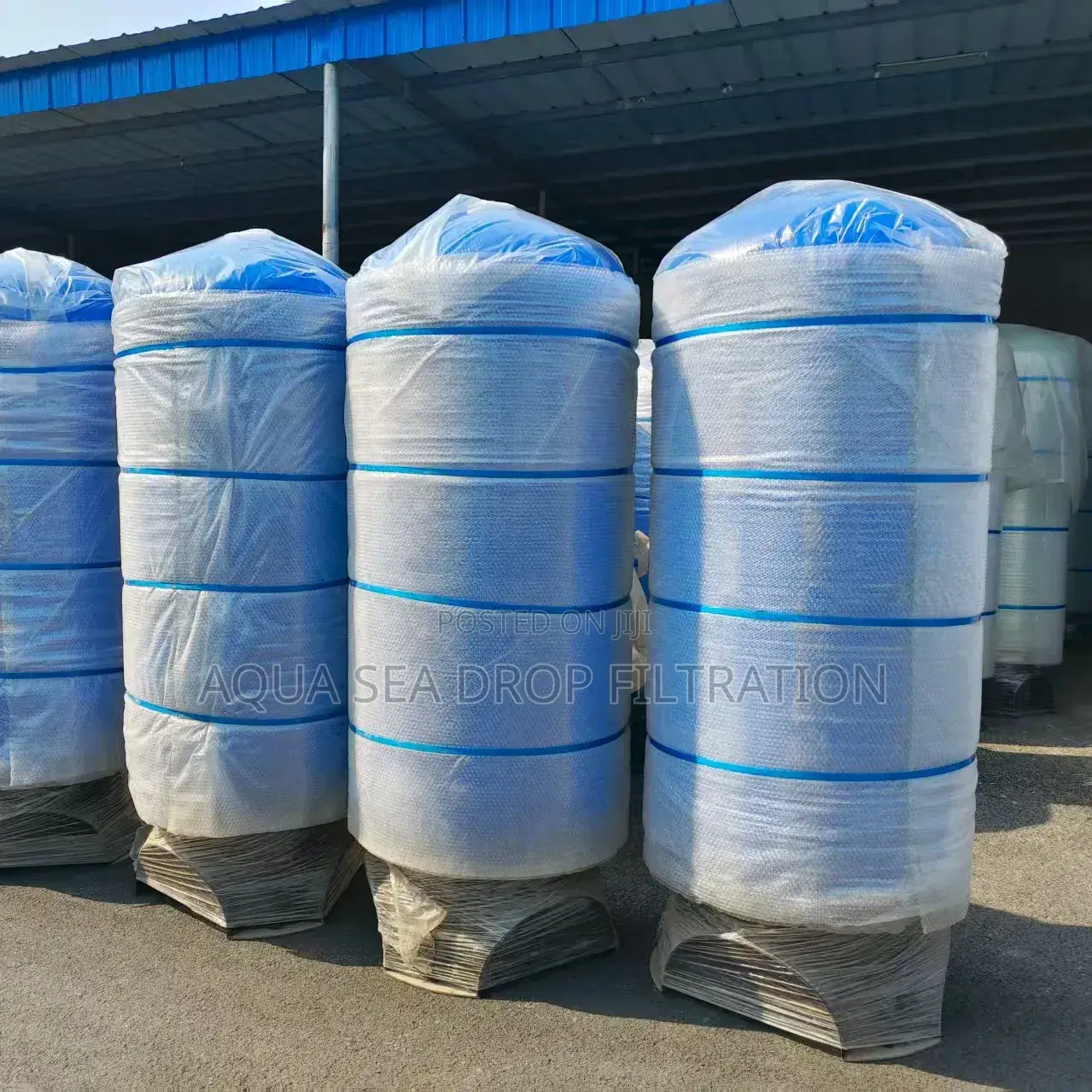 FRP Filteration Tank Water Treatment Module for Chemicals.