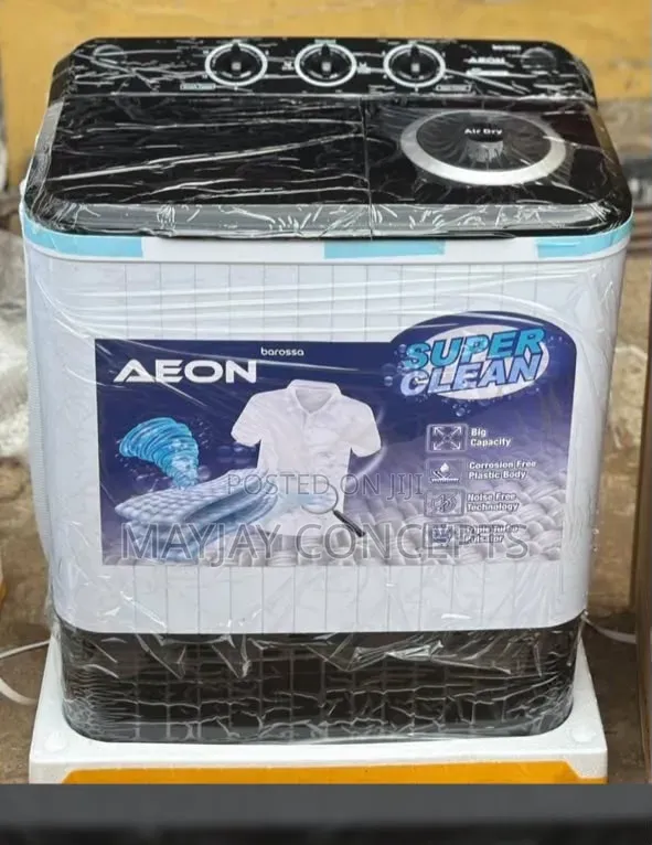 AEON 7kg Super Clean Twin Tub Washing Machine With Air Dry Function