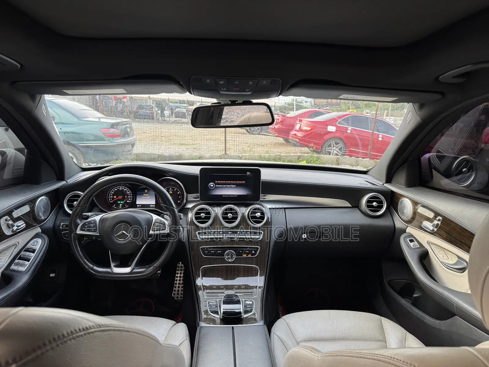 Mercedes-Benz C400 4Matic AWD Sedan (3.0L V6 7A) 2015 White