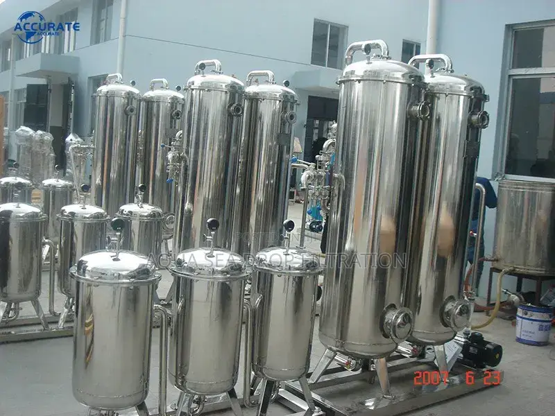 Stainless Steel Simple Water Treatment Plant
