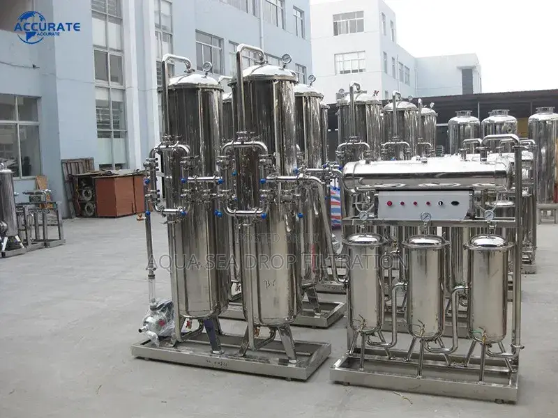 Stainless Steel Simple Water Treatment Plant