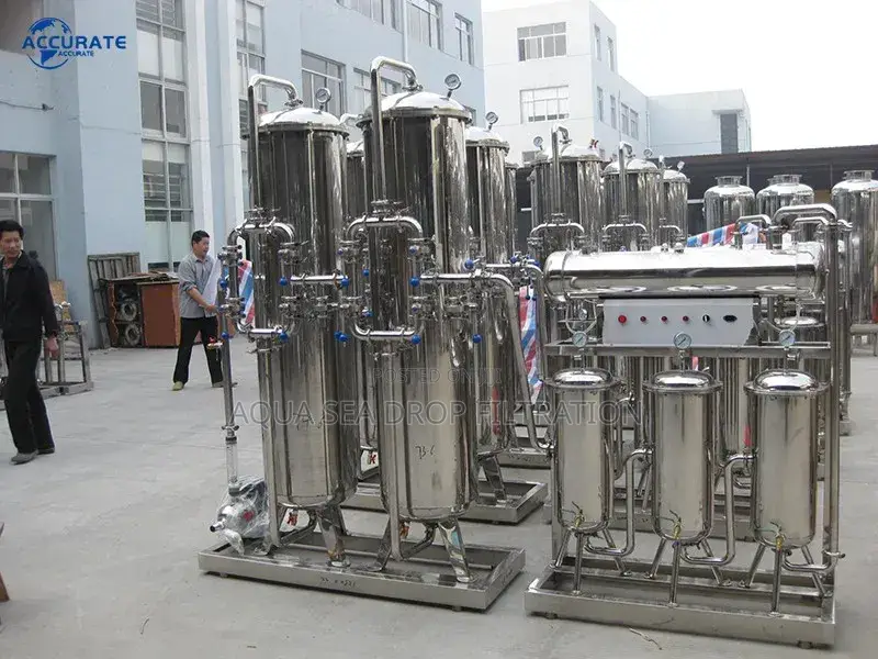 Stainless Steel Simple Water Treatment Plant