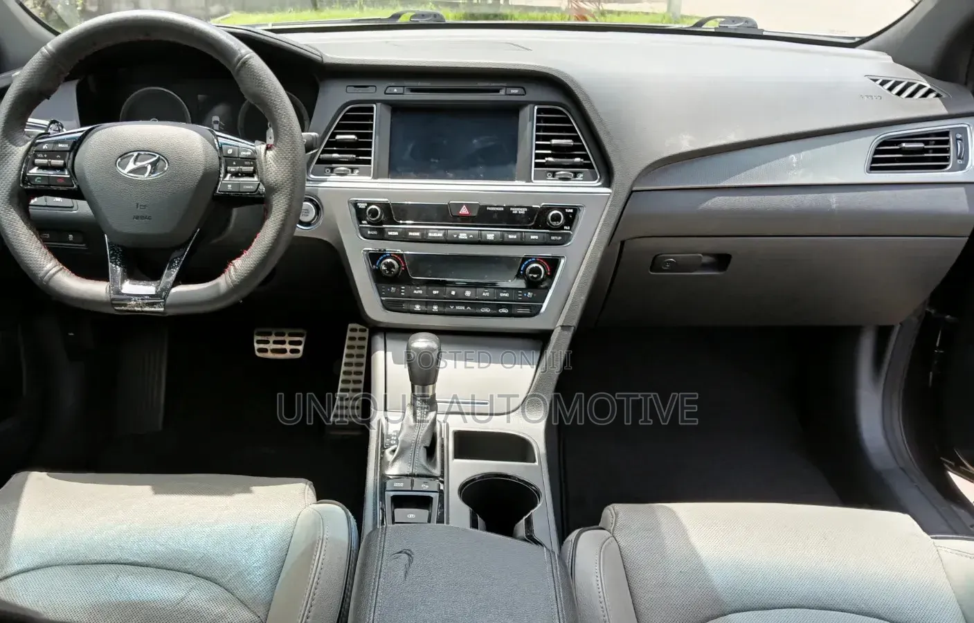 Hyundai Sonata Limited 2.0T Seban (2.0L 4cyl 6A) 2016 Brown