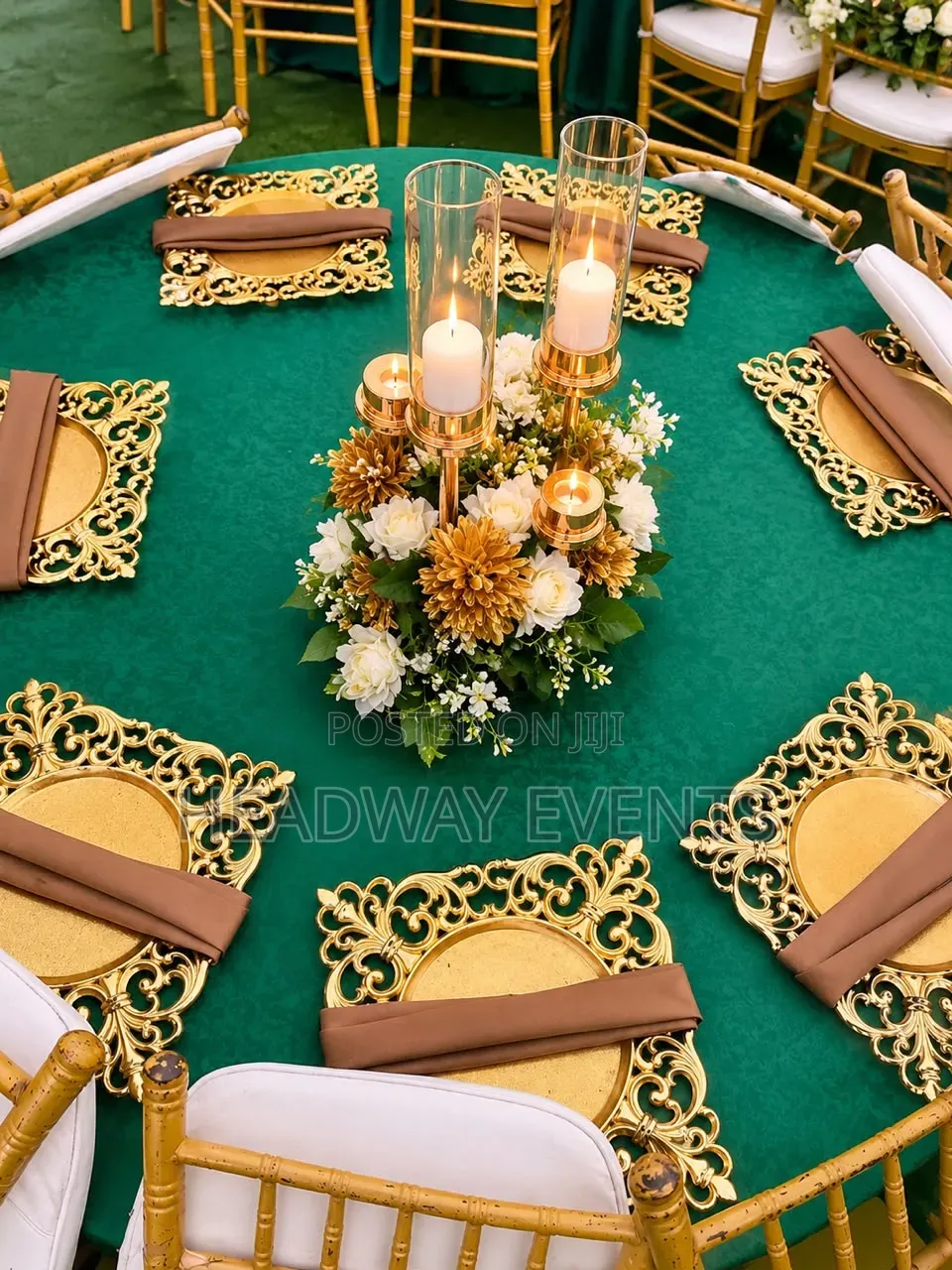 Luxury 80th Birthday Decoration Setup in a Compound Ikorodu