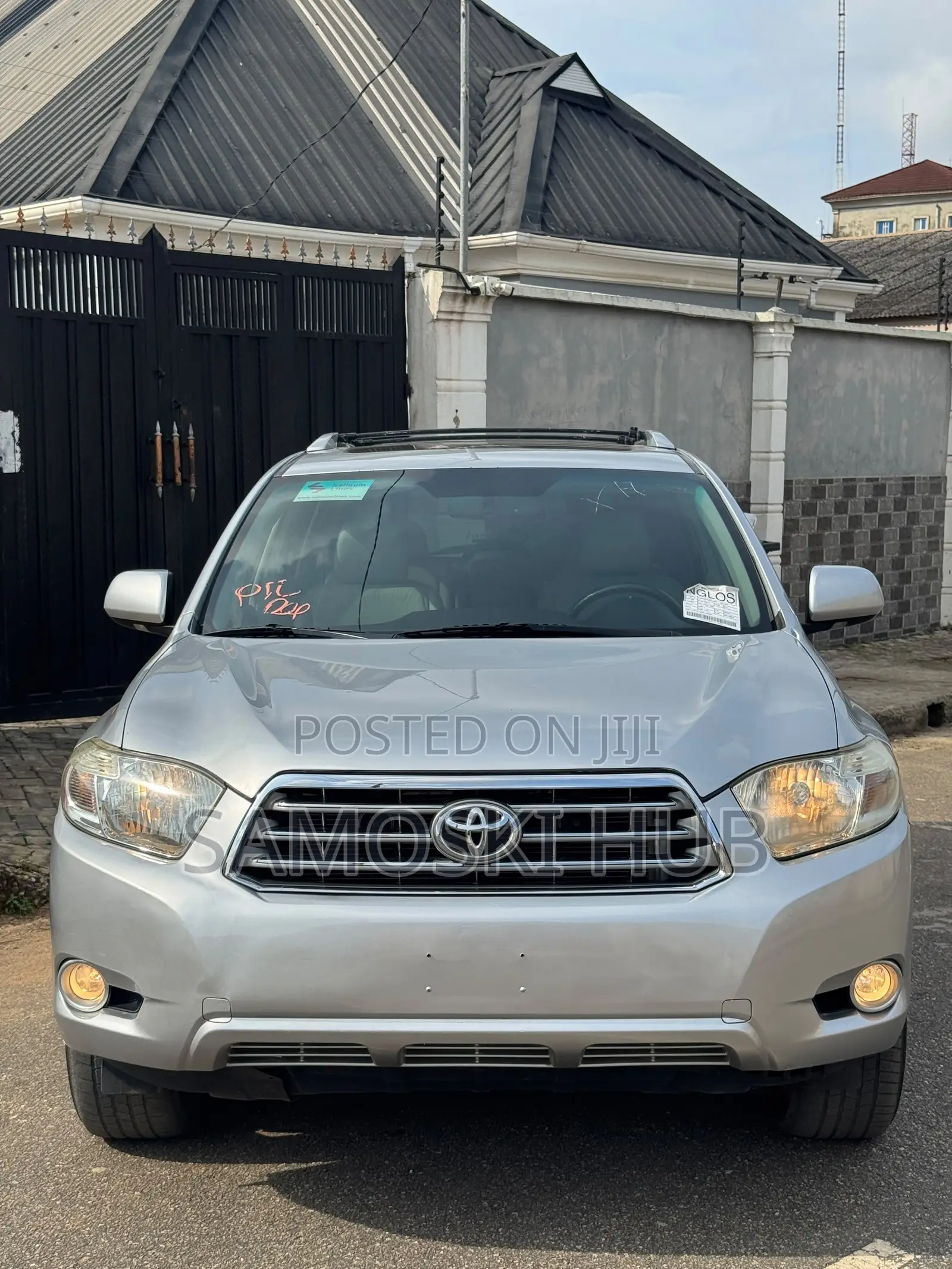 Toyota Highlander Limited 2009 Silver