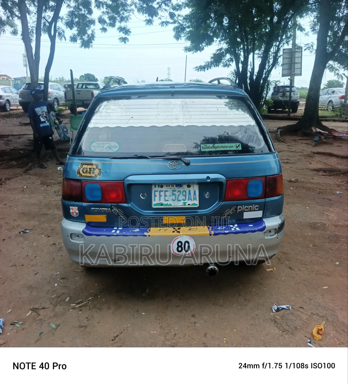 Toyota Picnic 2.0 FWD 2002 Green