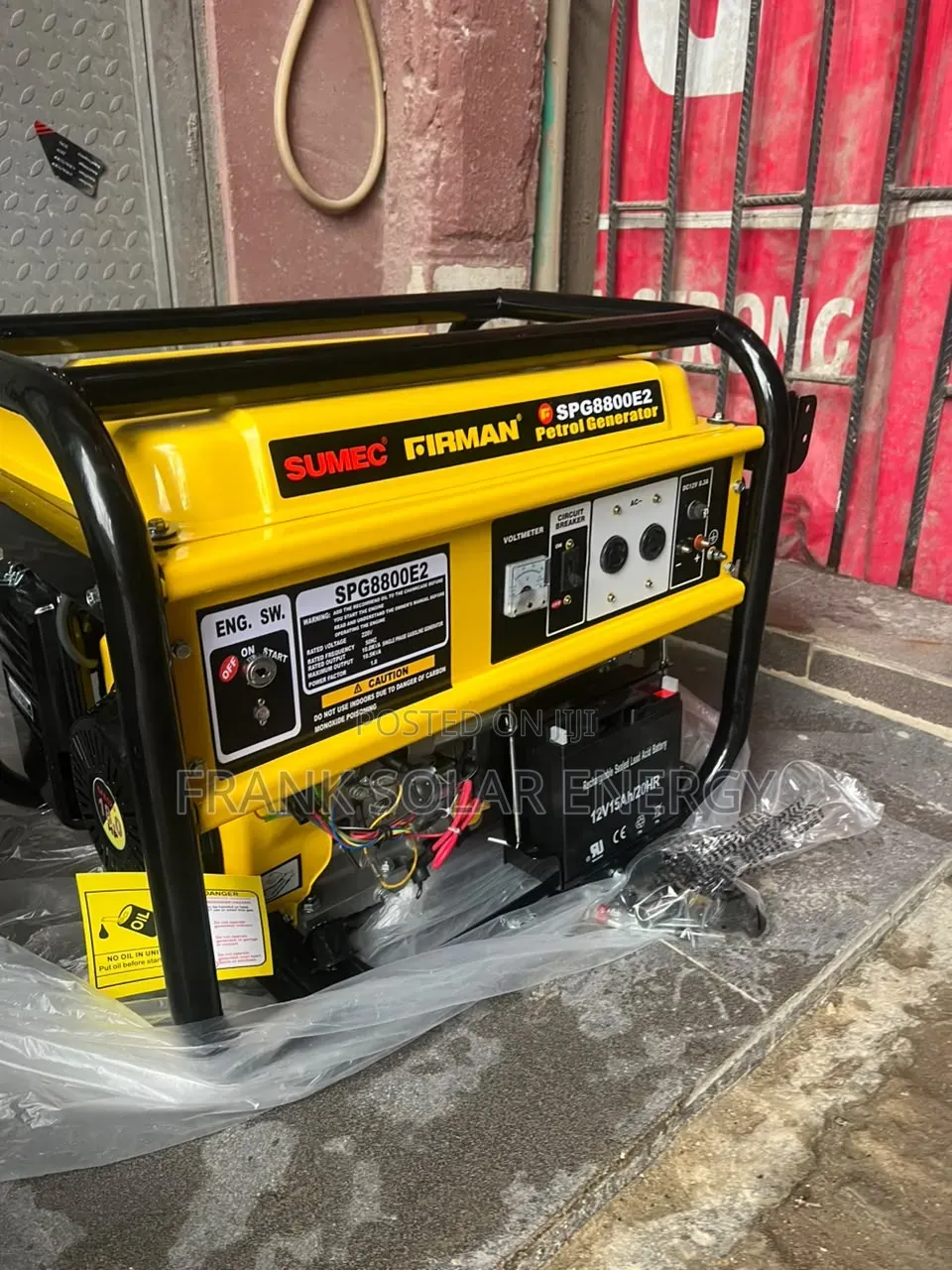 Brand New Firman Petrol Generator %copper With Follow Come Oil