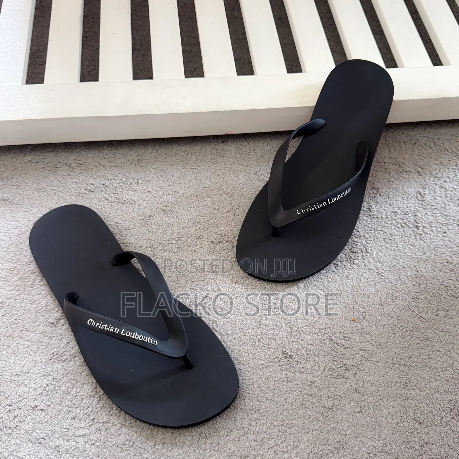High Quality Christain Louboutin Red Bottom Flip Flops