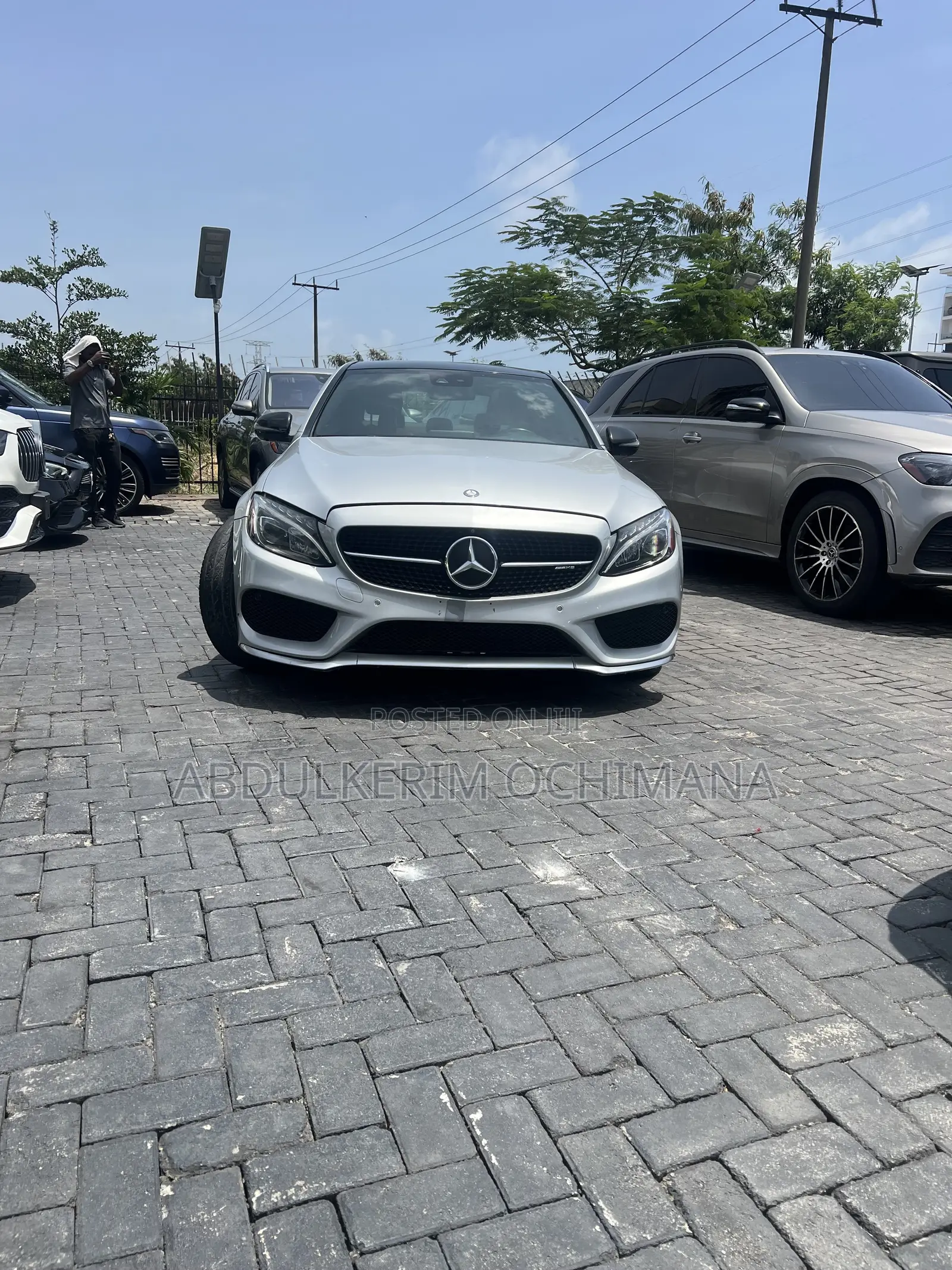 Mercedes-Benz C43 4Matic Sedan AWD (3.0L V6 9AM) 2017 Silver