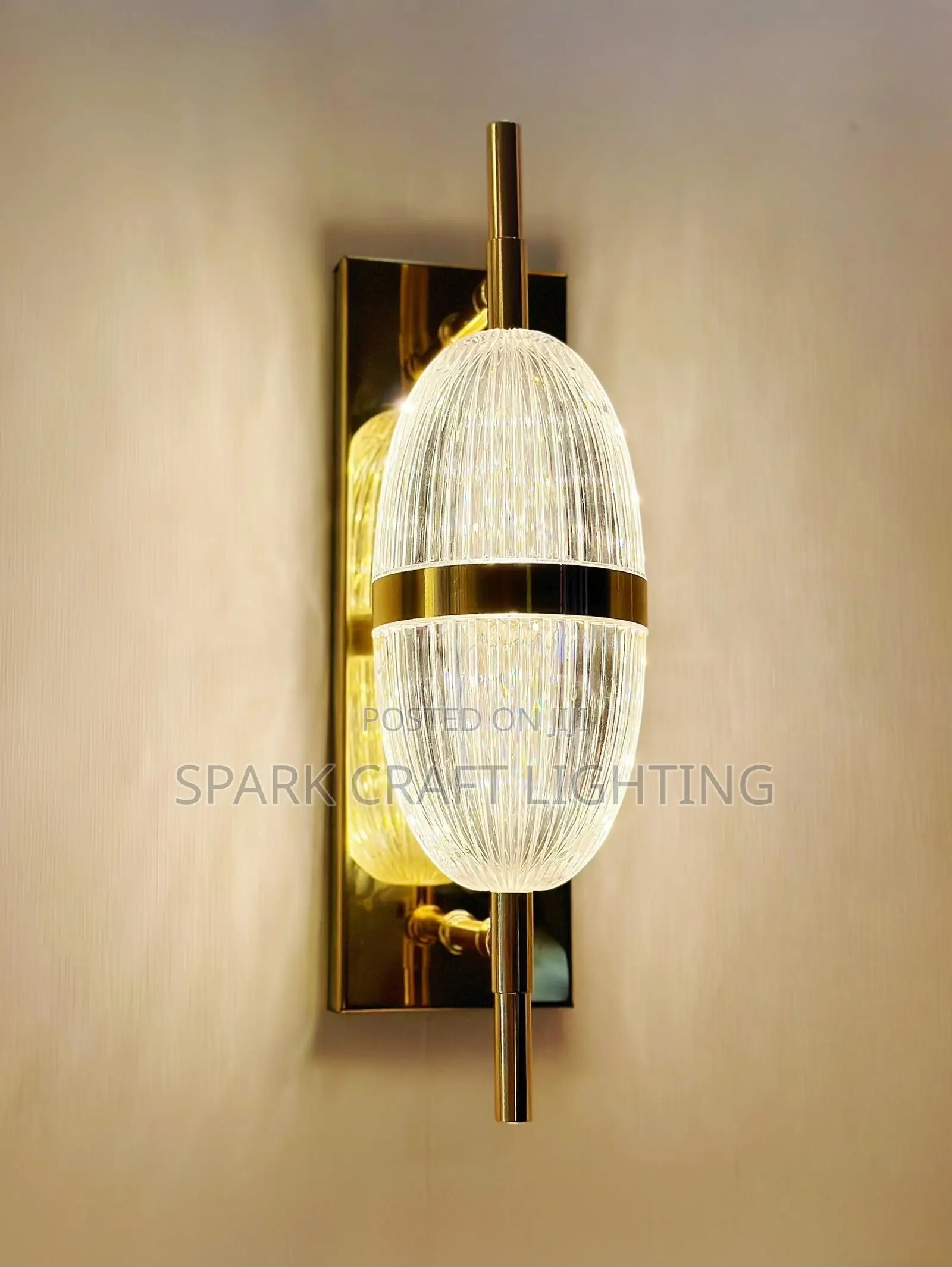 Luxury Gold Led Wall Light