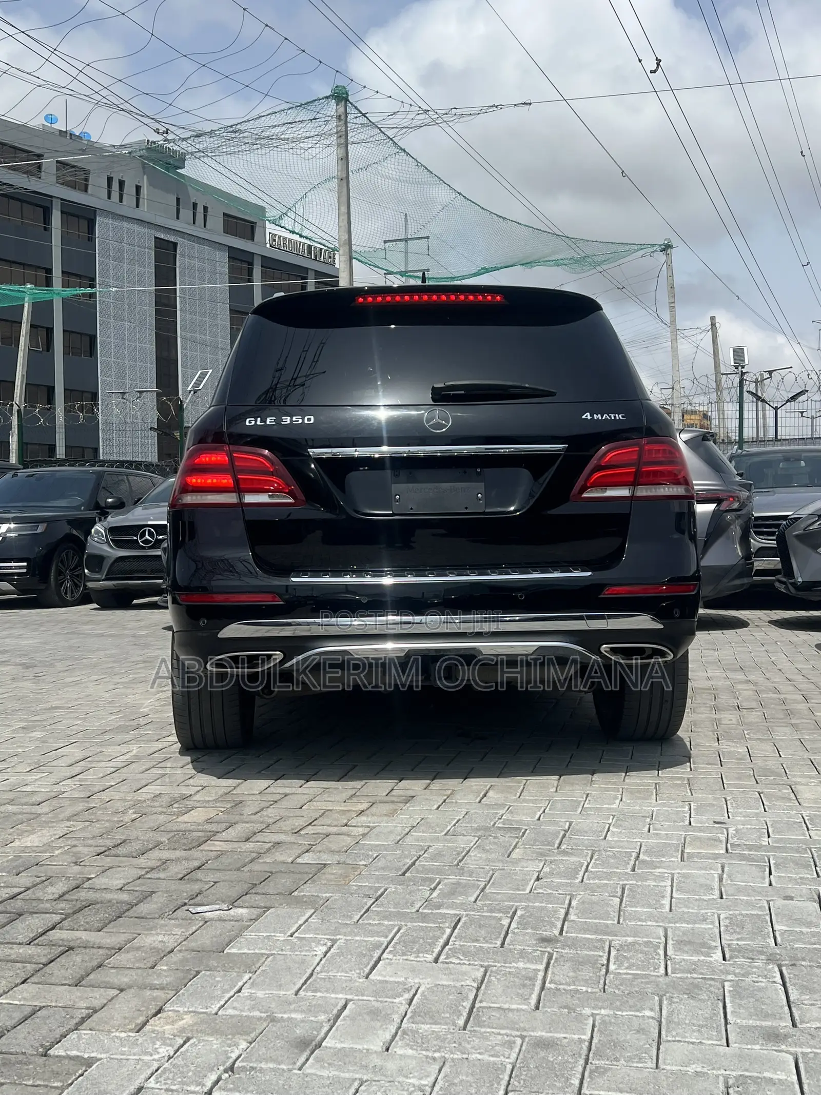 Mercedes-Benz GLE-Class GLE 350d 4MATIC 2016 Black