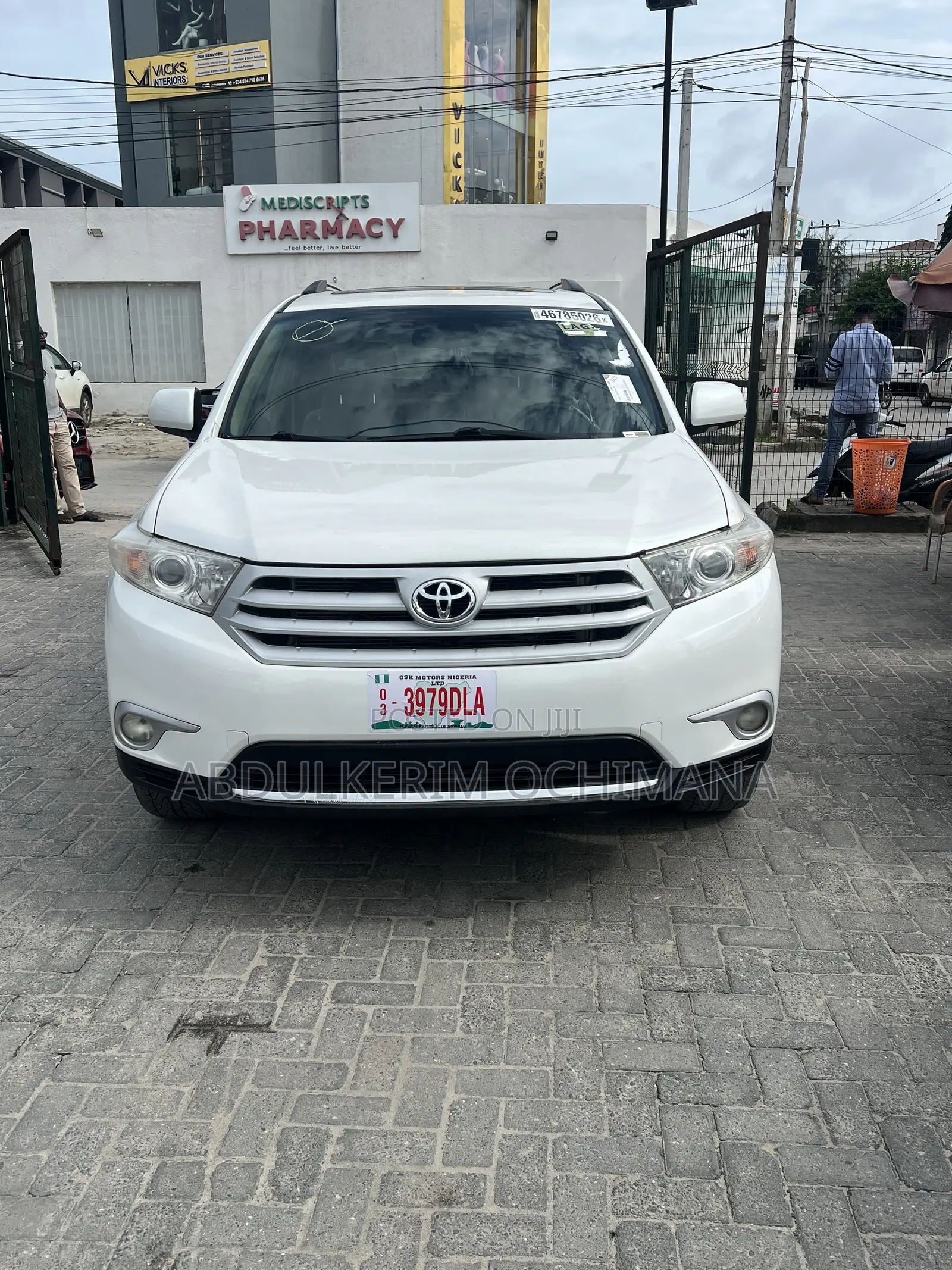 Toyota Highlander Limited 2011 White