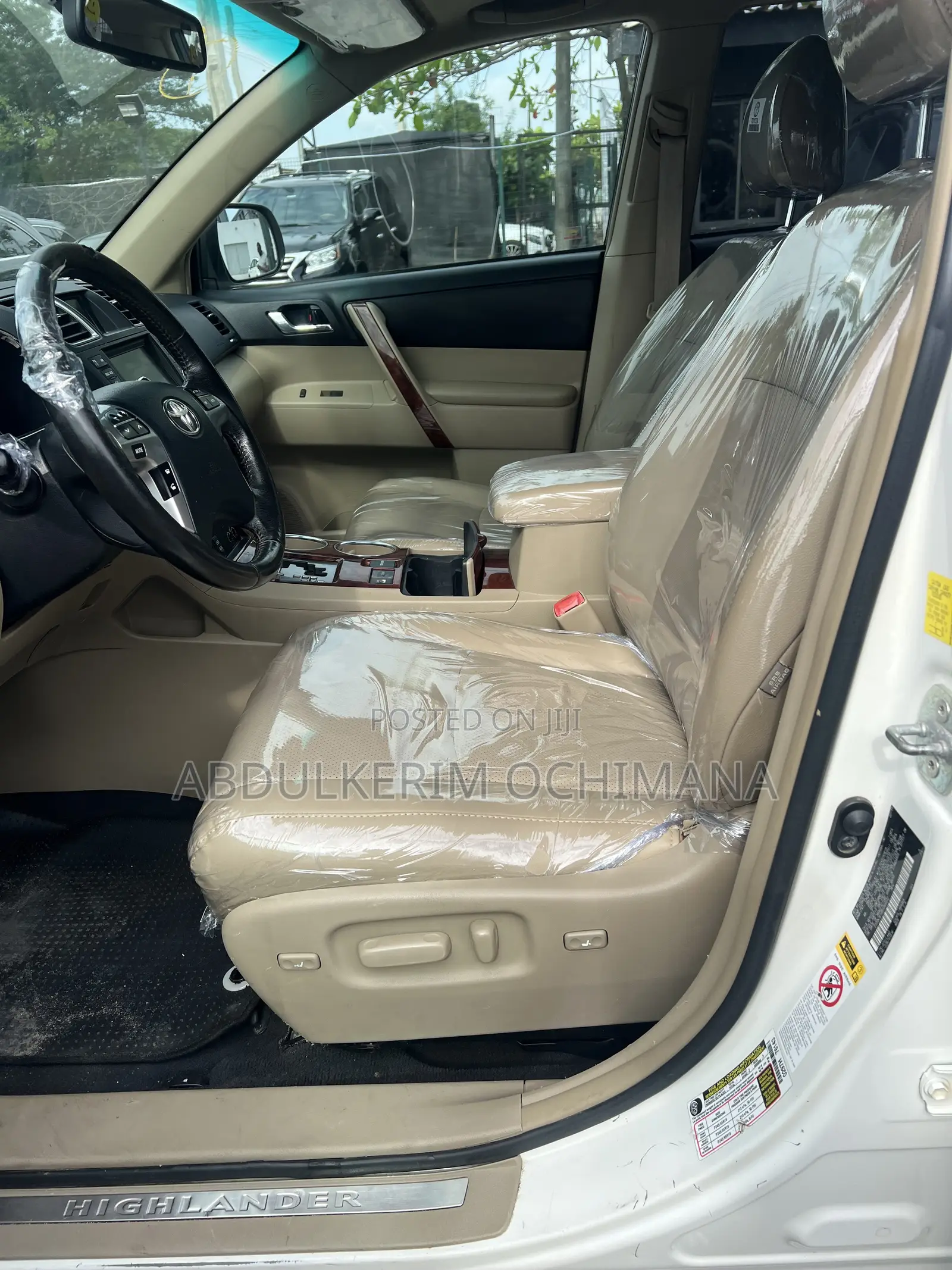 Toyota Highlander Limited 2011 White