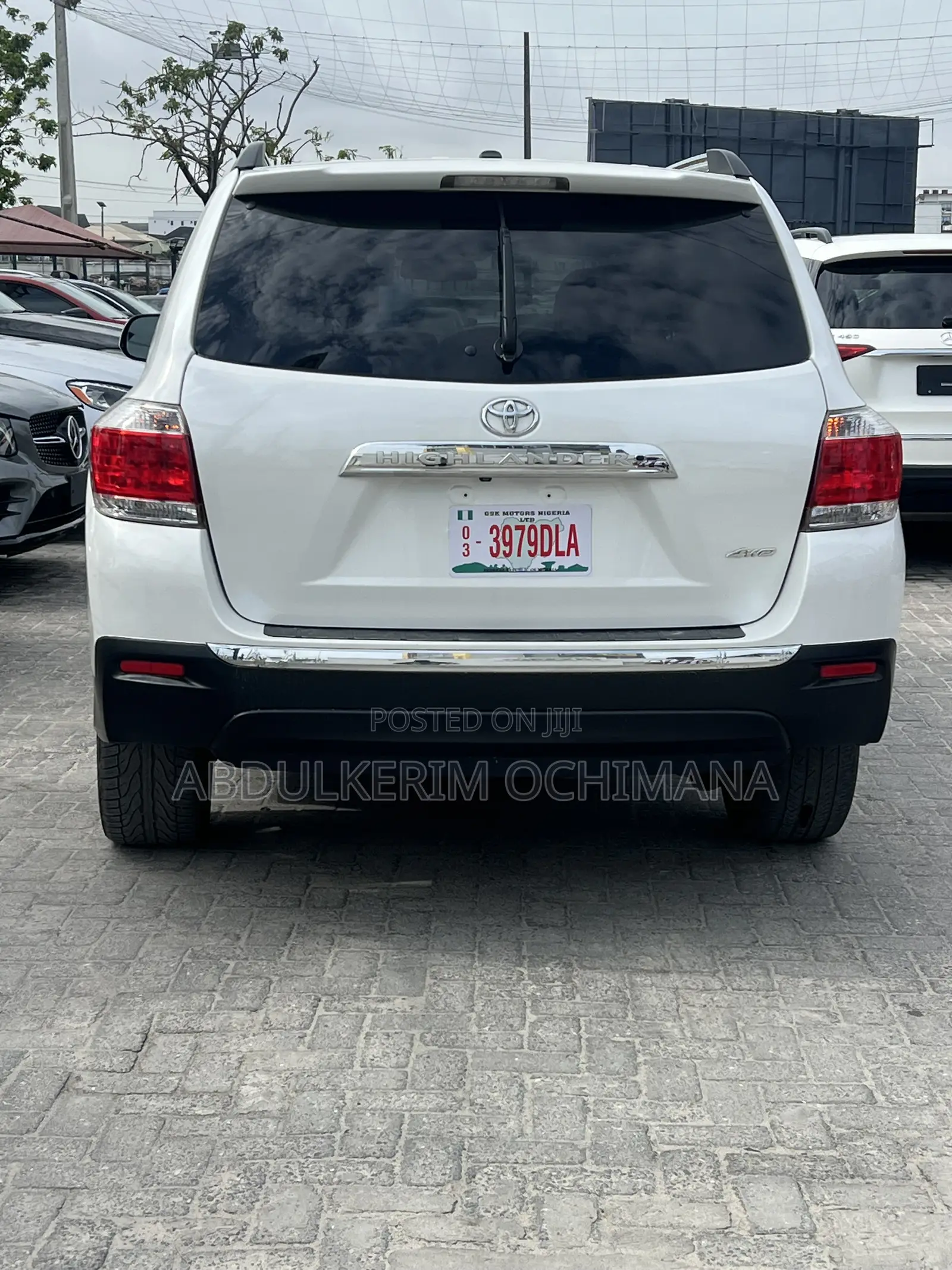 Toyota Highlander Limited 2011 White