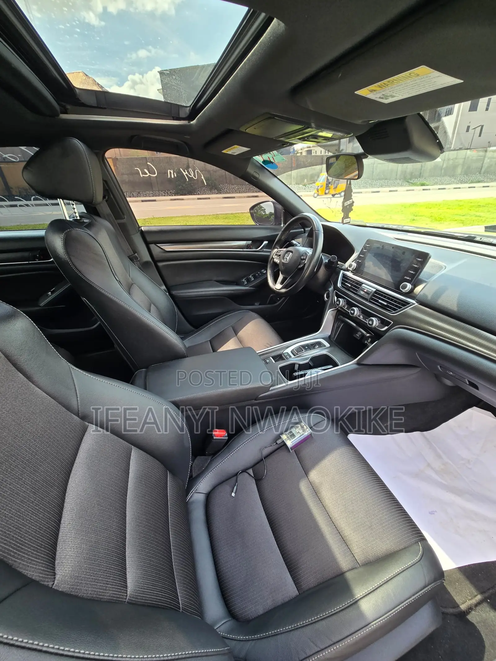 Honda Accord EX-L (1.5L 4cyl Turbo CVT) 2019 Gray