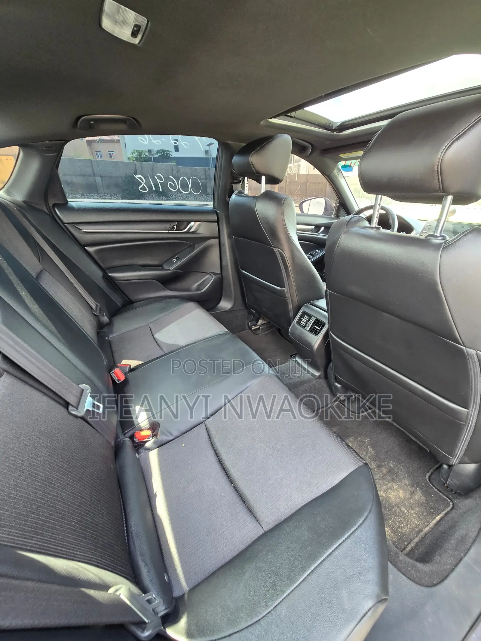 Honda Accord EX-L (1.5L 4cyl Turbo CVT) 2019 Gray