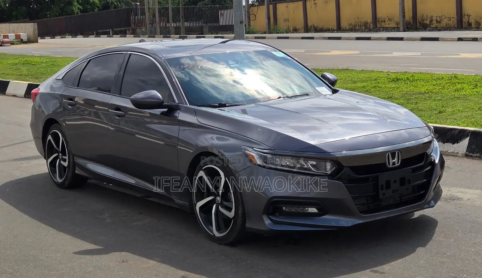 Honda Accord EX-L (1.5L 4cyl Turbo CVT) 2019 Gray