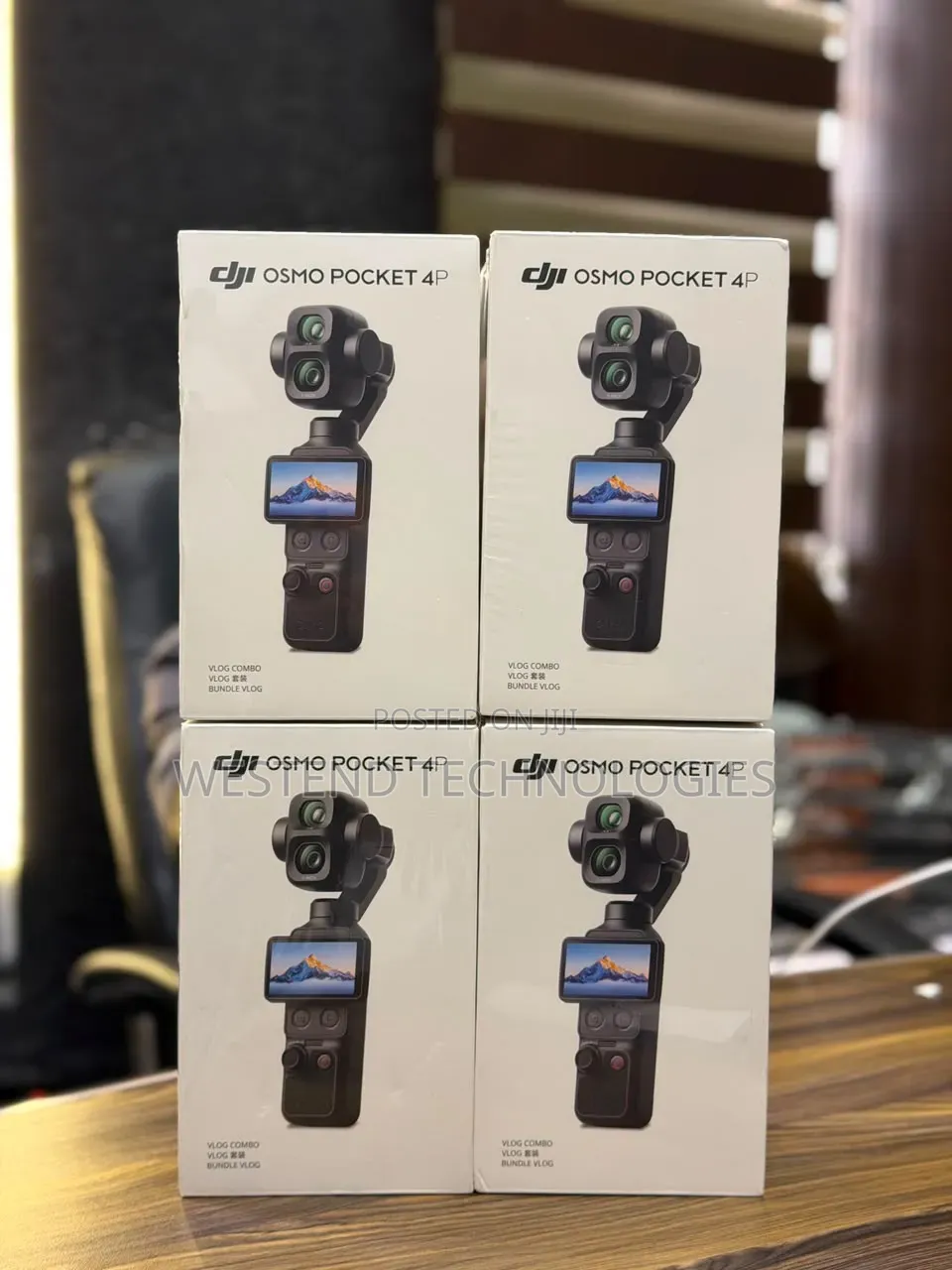 DJI Osmo Pocket 4P Vlog Combo 4K Action Camera