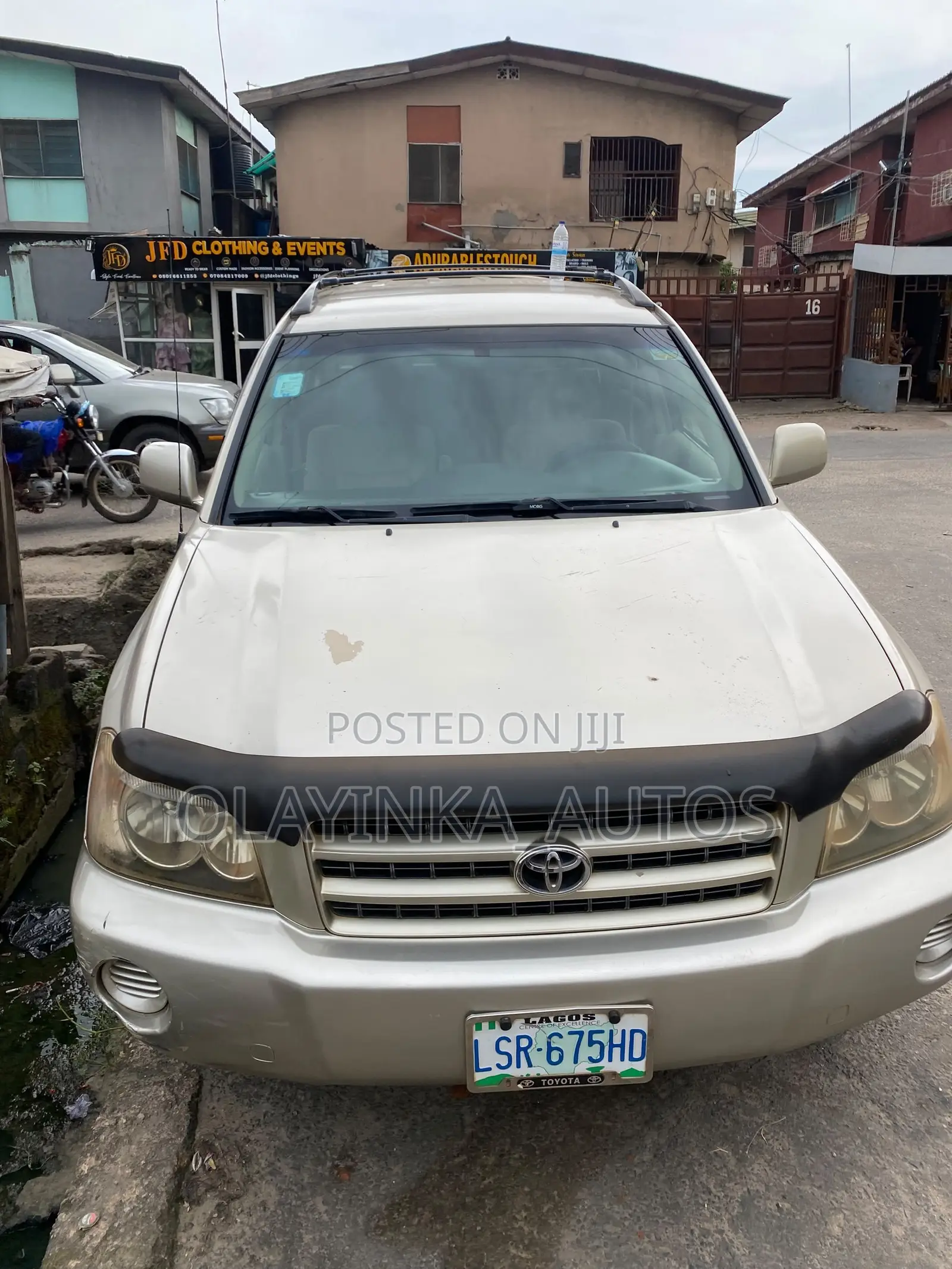 Toyota Highlander 2003 Gold