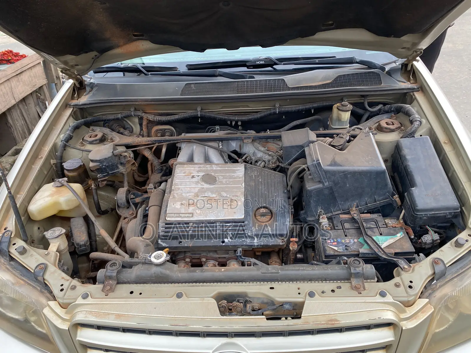 Toyota Highlander 2003 Gold