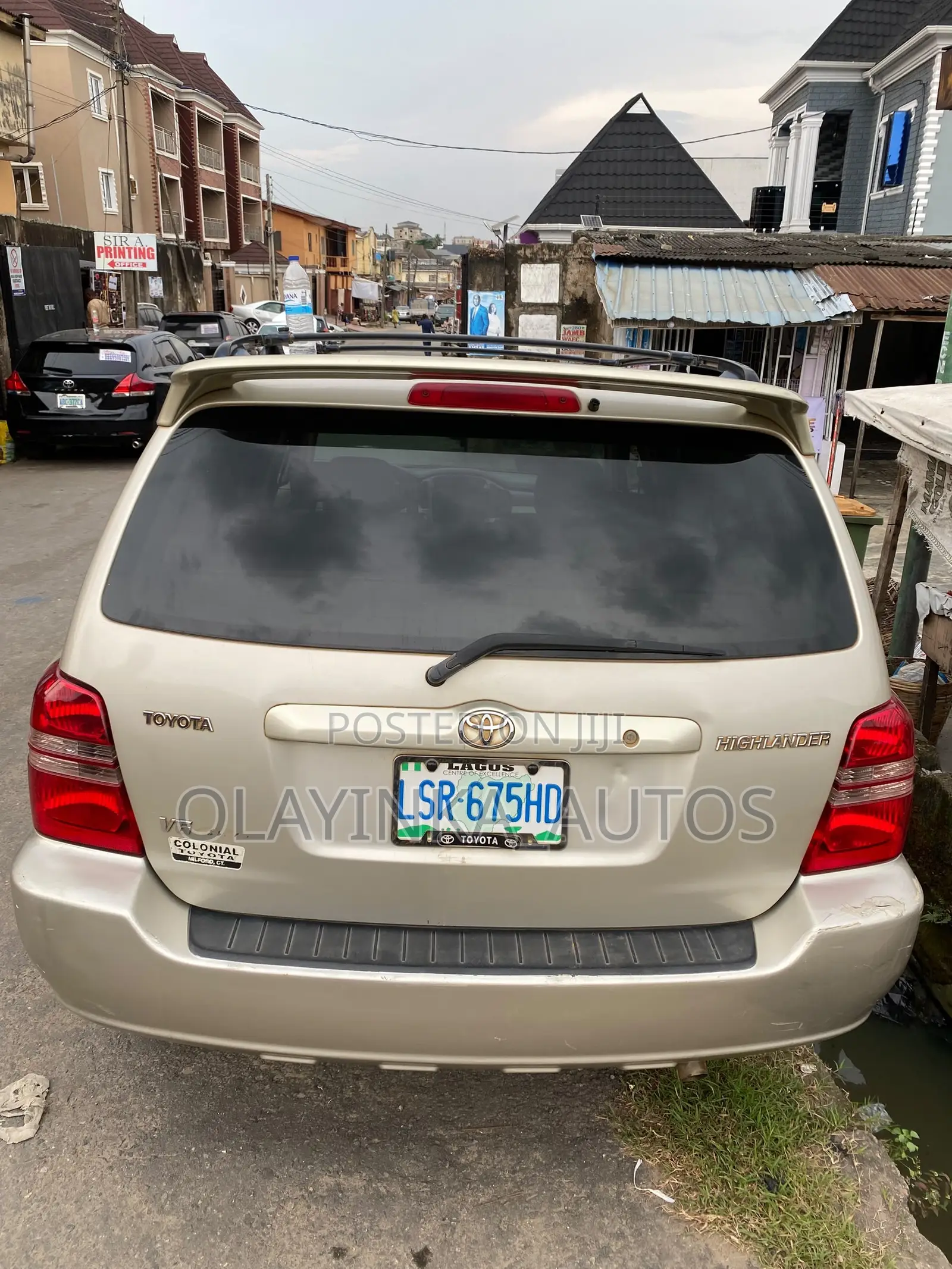 Toyota Highlander 2003 Gold