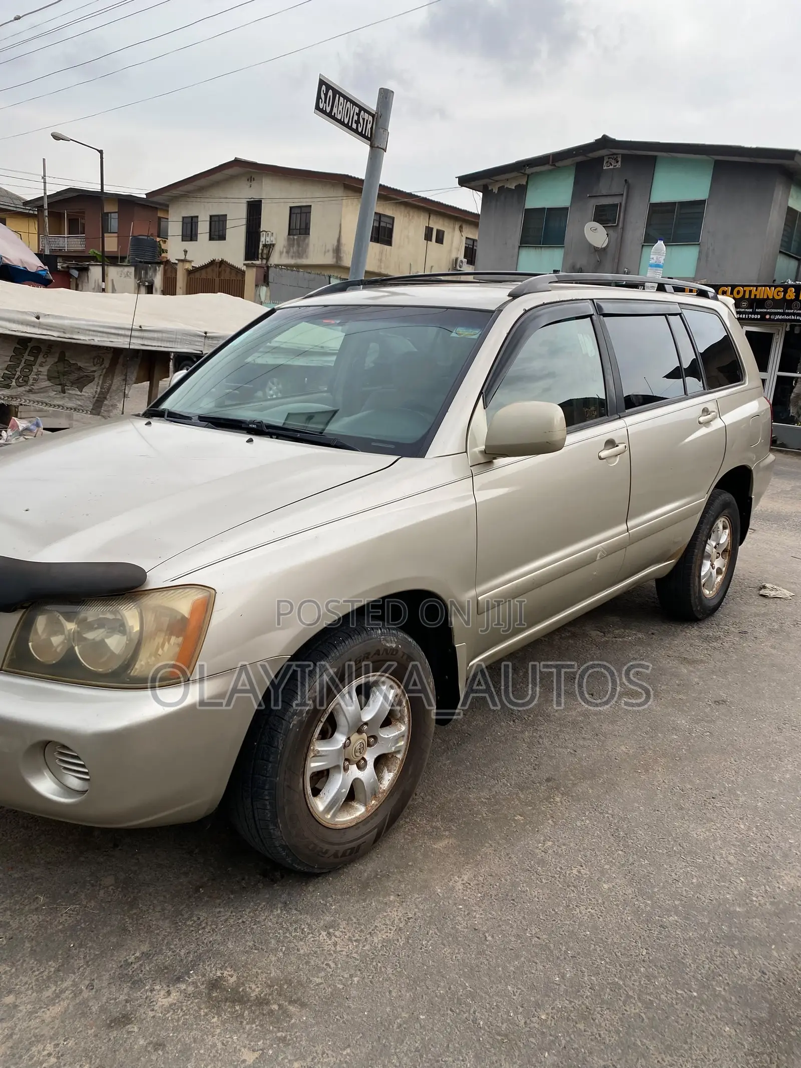 Toyota Highlander 2003 Gold