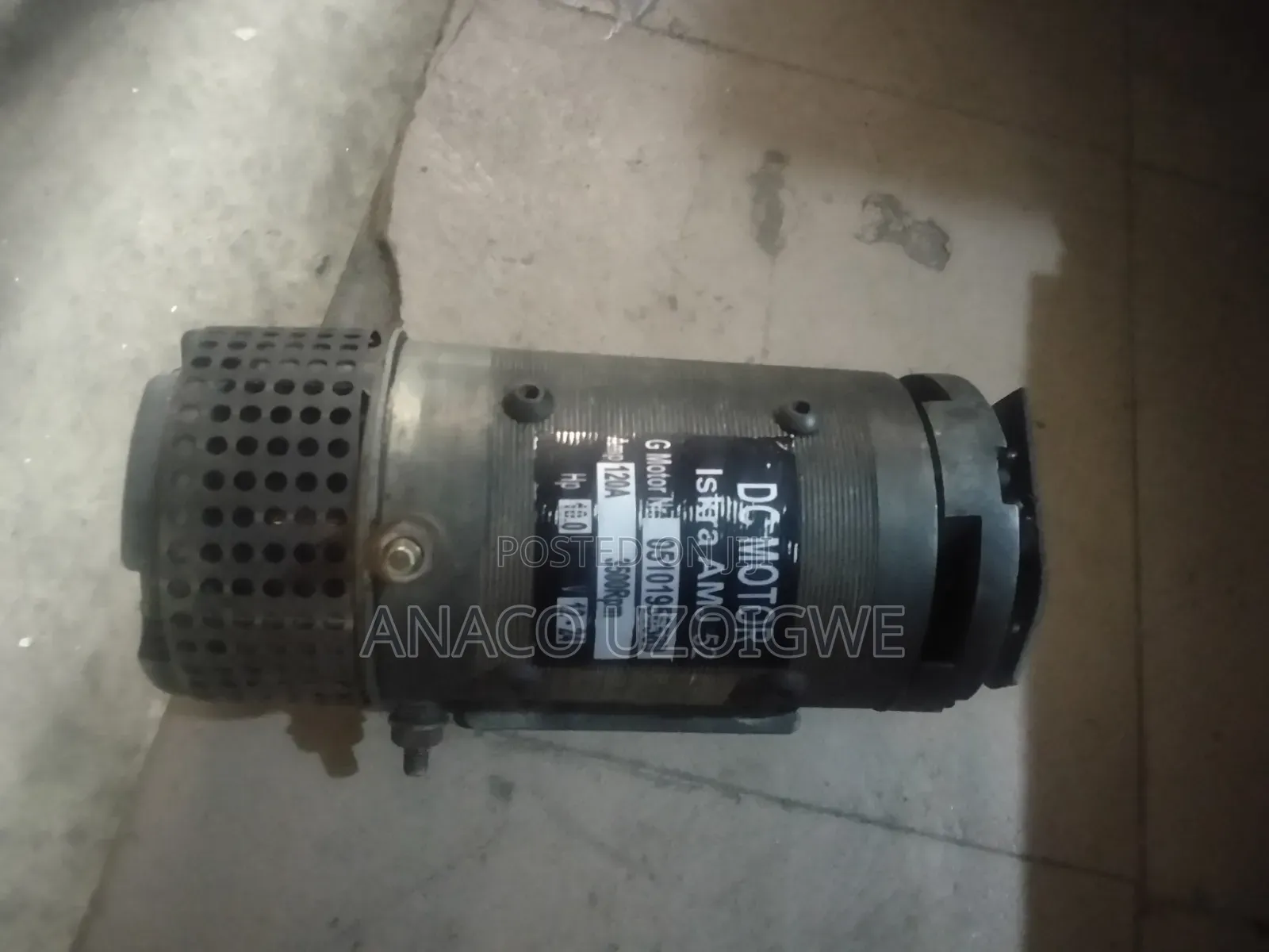 10 HP DC Motor Tested Ok High Speed
