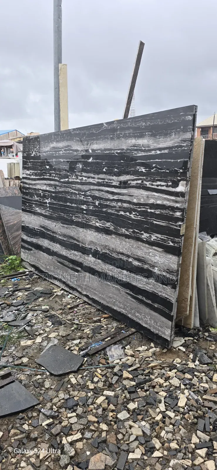 Silver Wave Marble Slab