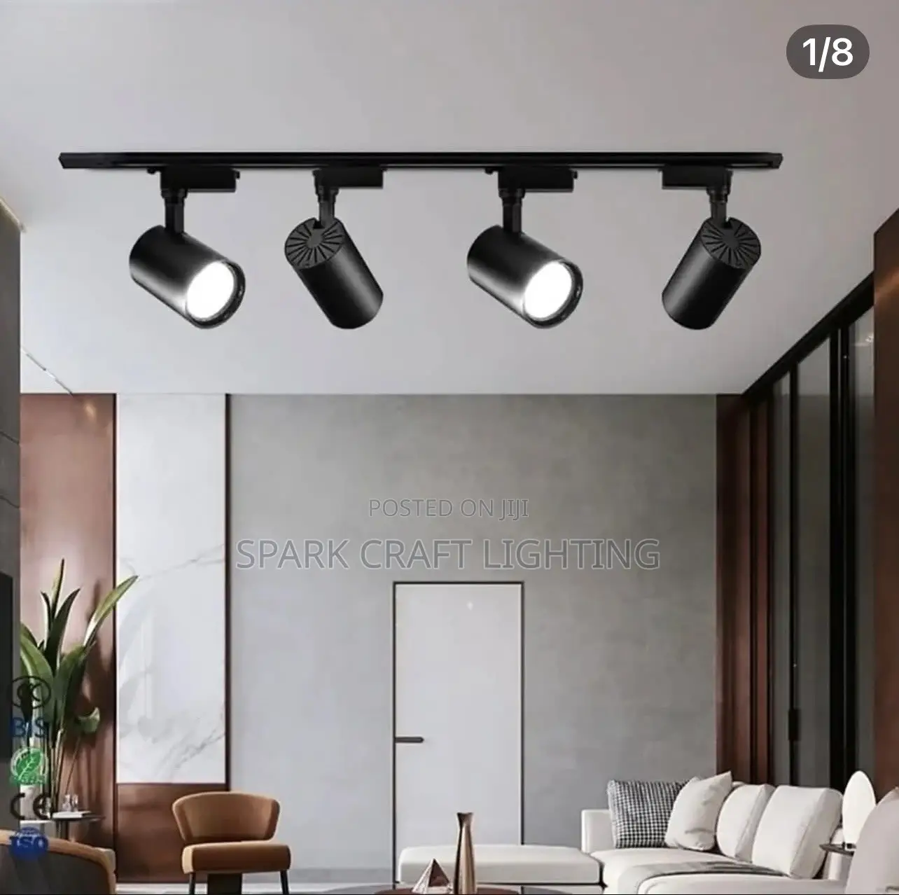 By 4 Set 40 Watts Track Light