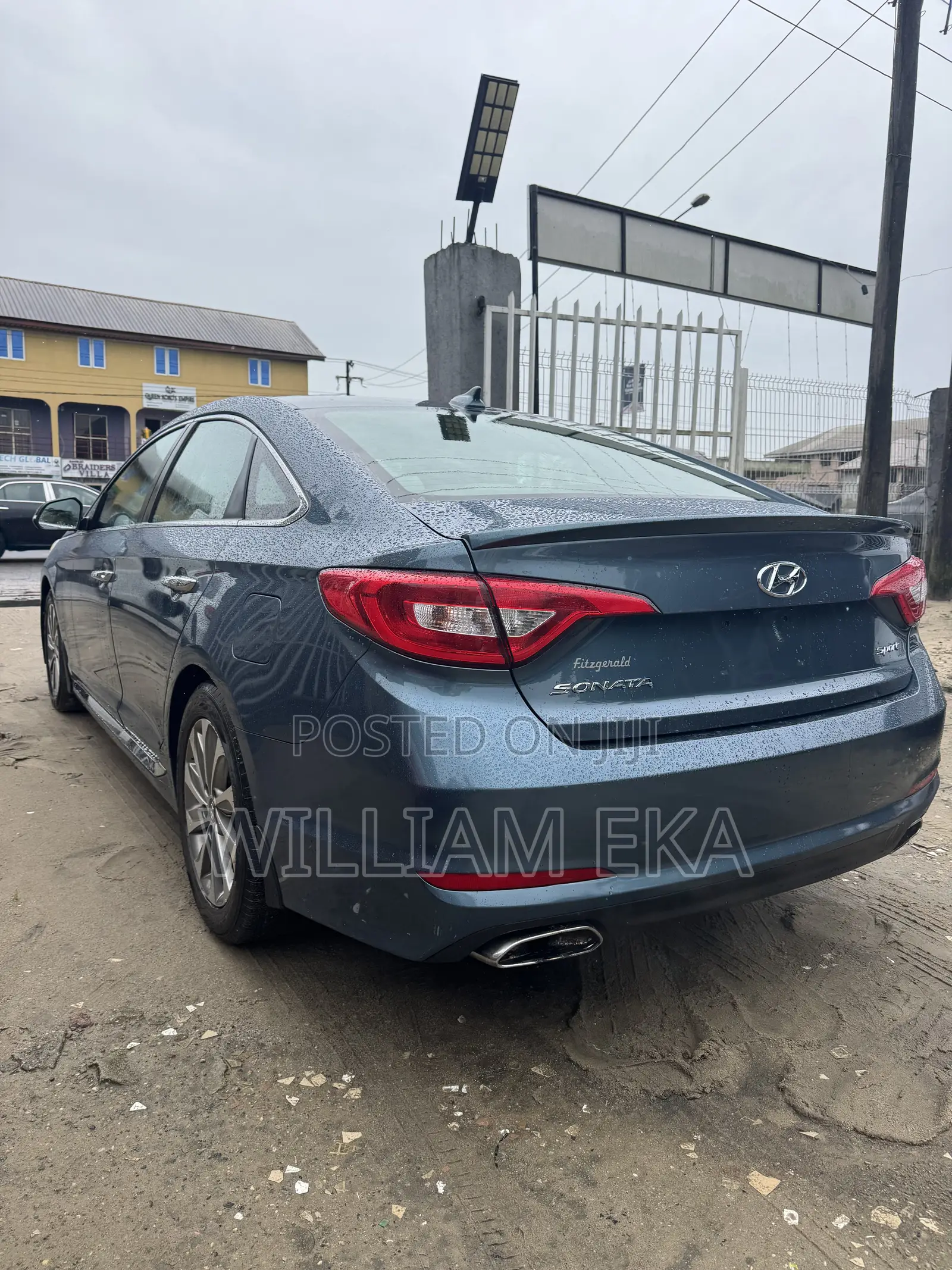 Hyundai Sonata SE 4dr Sedan (2.4L 4cyl 6A) 2015 Blue