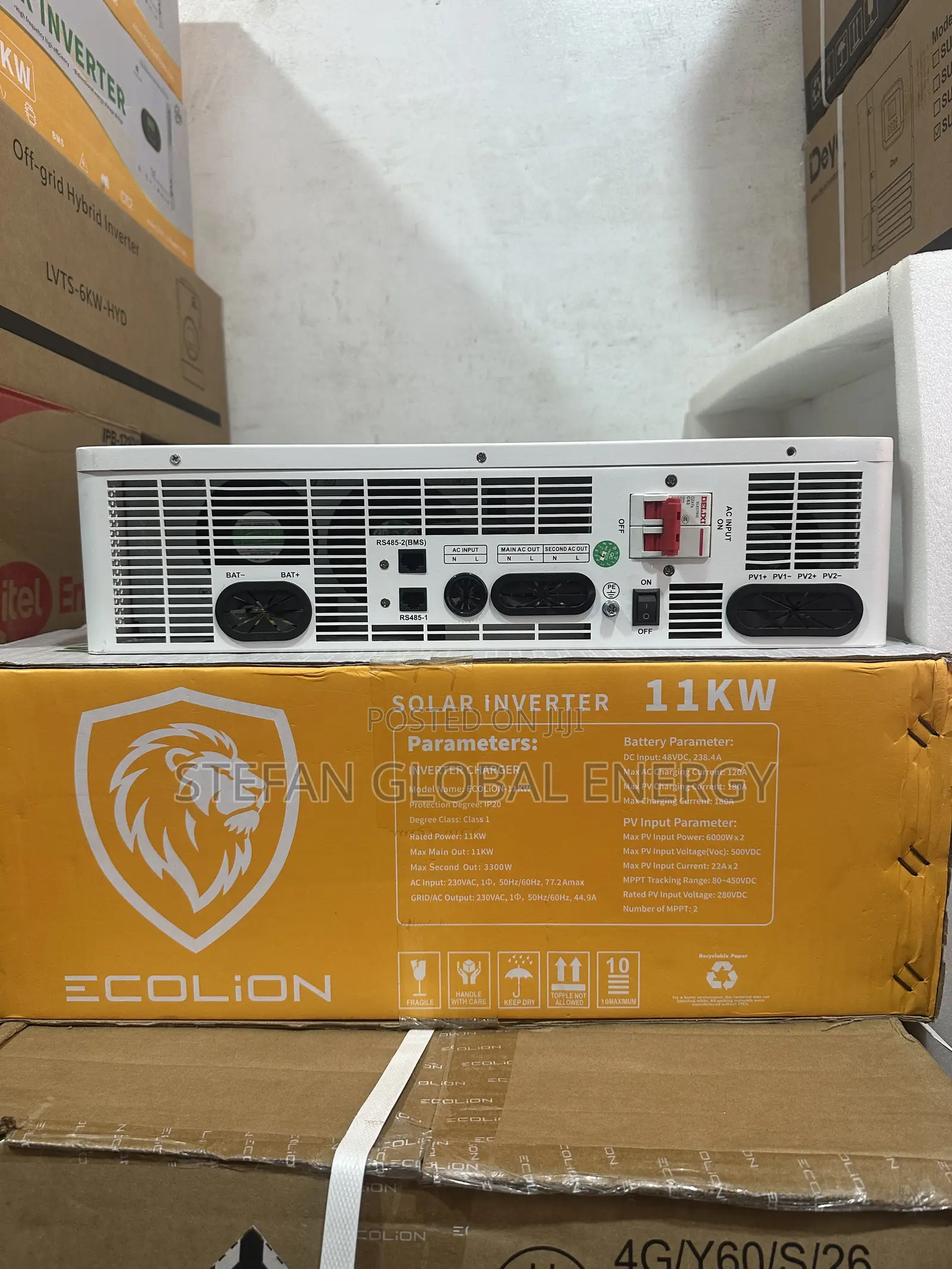 11kva . 48v Single Ecolion Hybrid Inverter