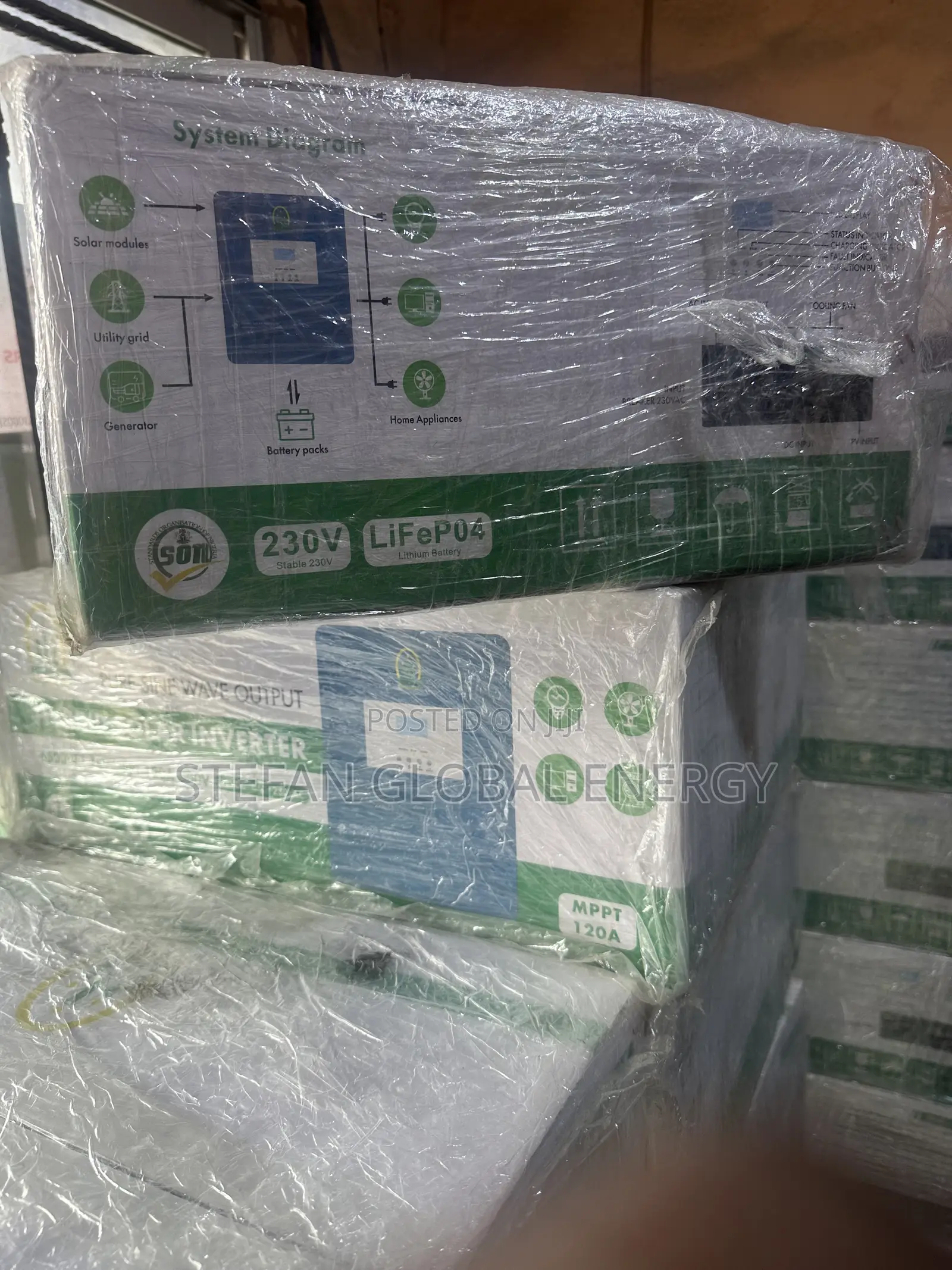 6.5kva .48v. Famicare Hybrid Inverter