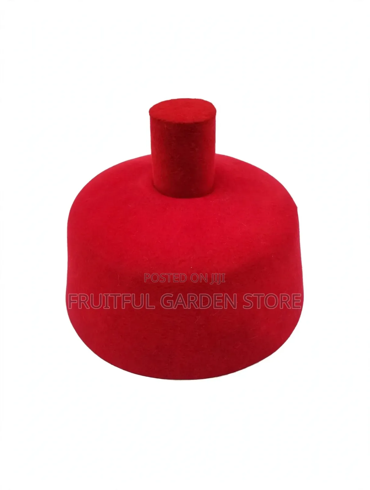 Traditional Igbo Red Cap / Chieftaincy Cap