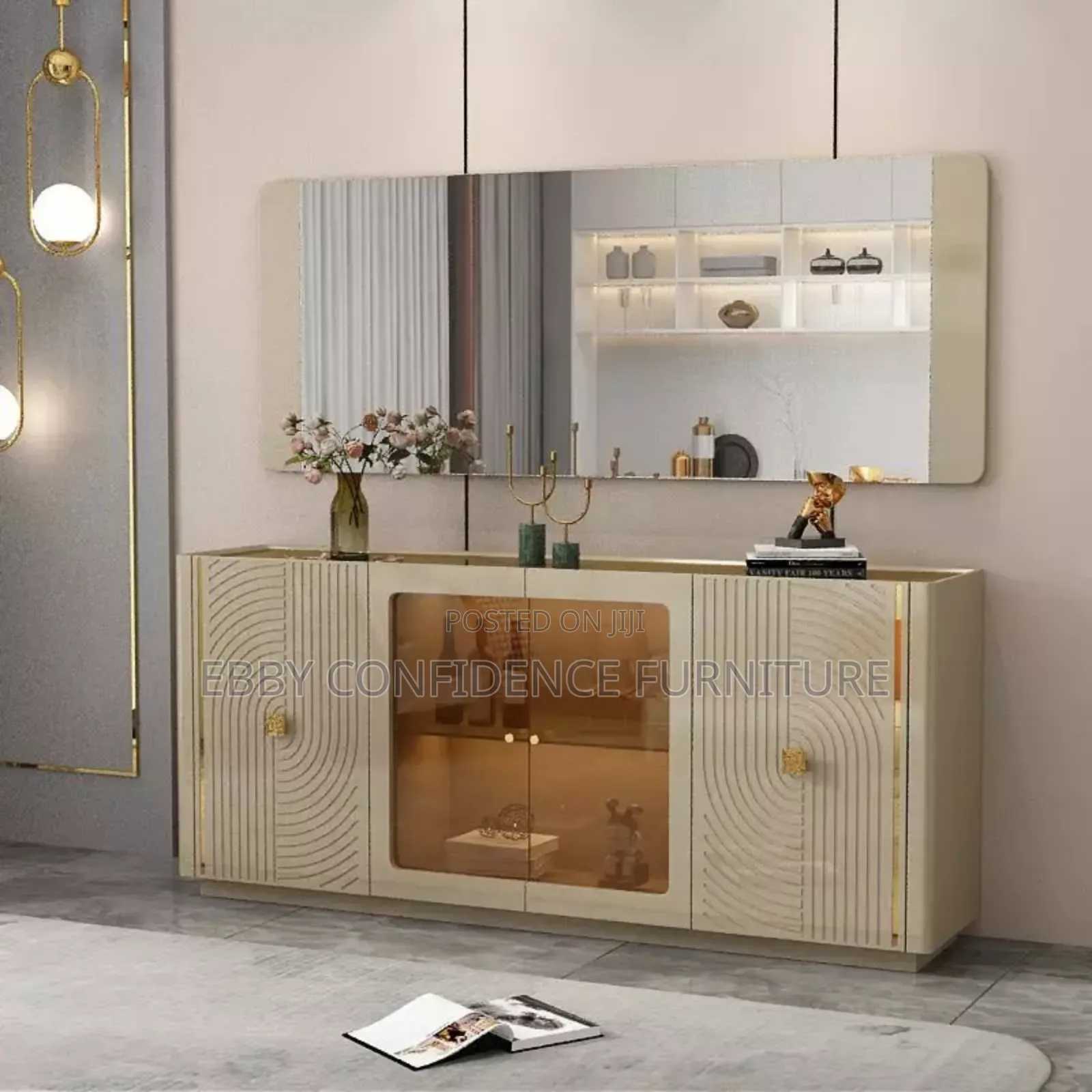 High Quality Luxury Mirror and Puvet