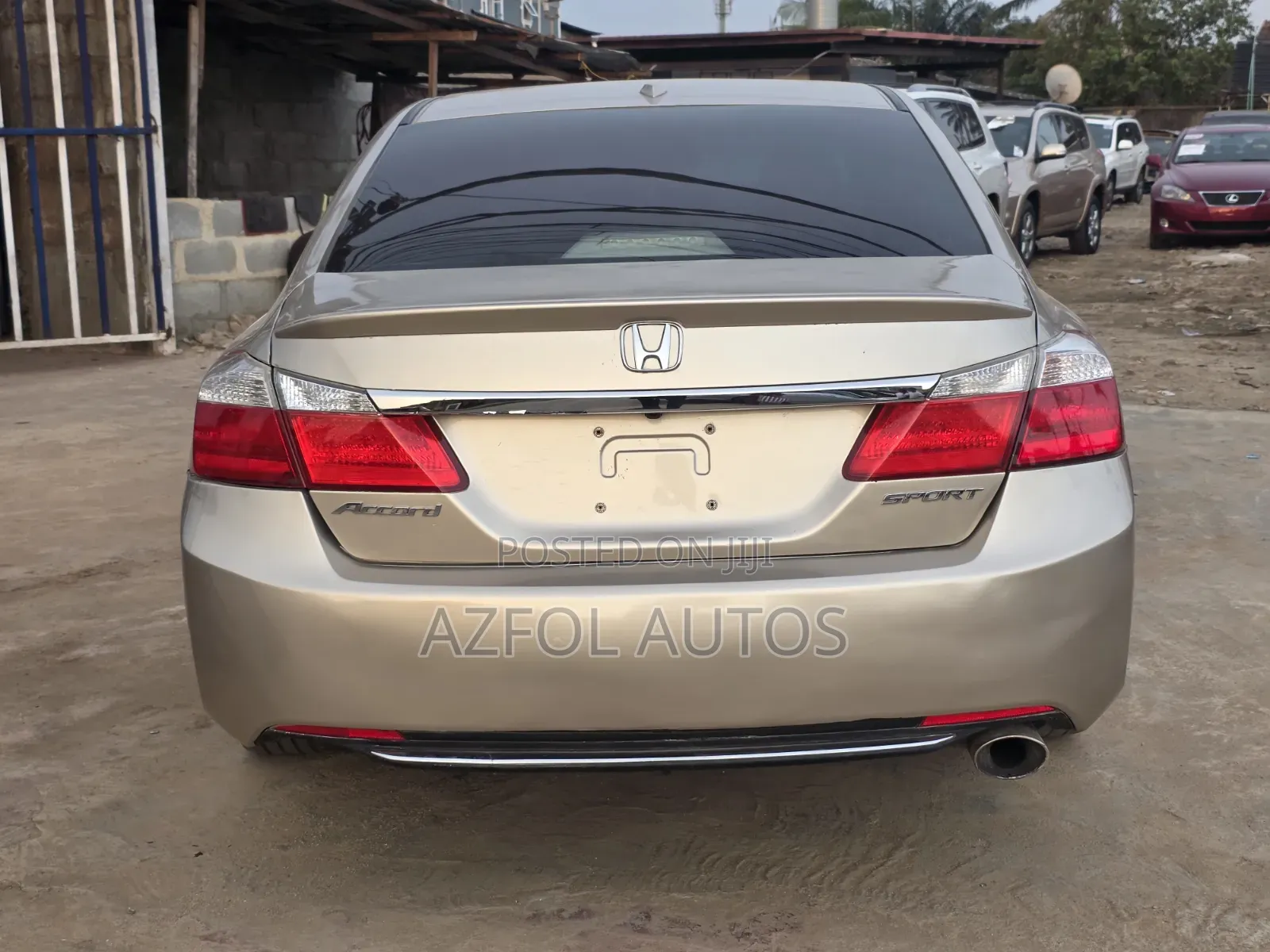 Honda Accord EX-L 4dr Sedan FWD (2.4L 4cyl 2A) 2013 Gold