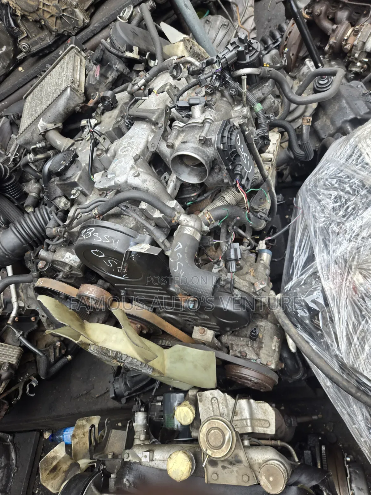 Mitsubishi 4D56 Engine 2.5 Liters Diesel  Engine