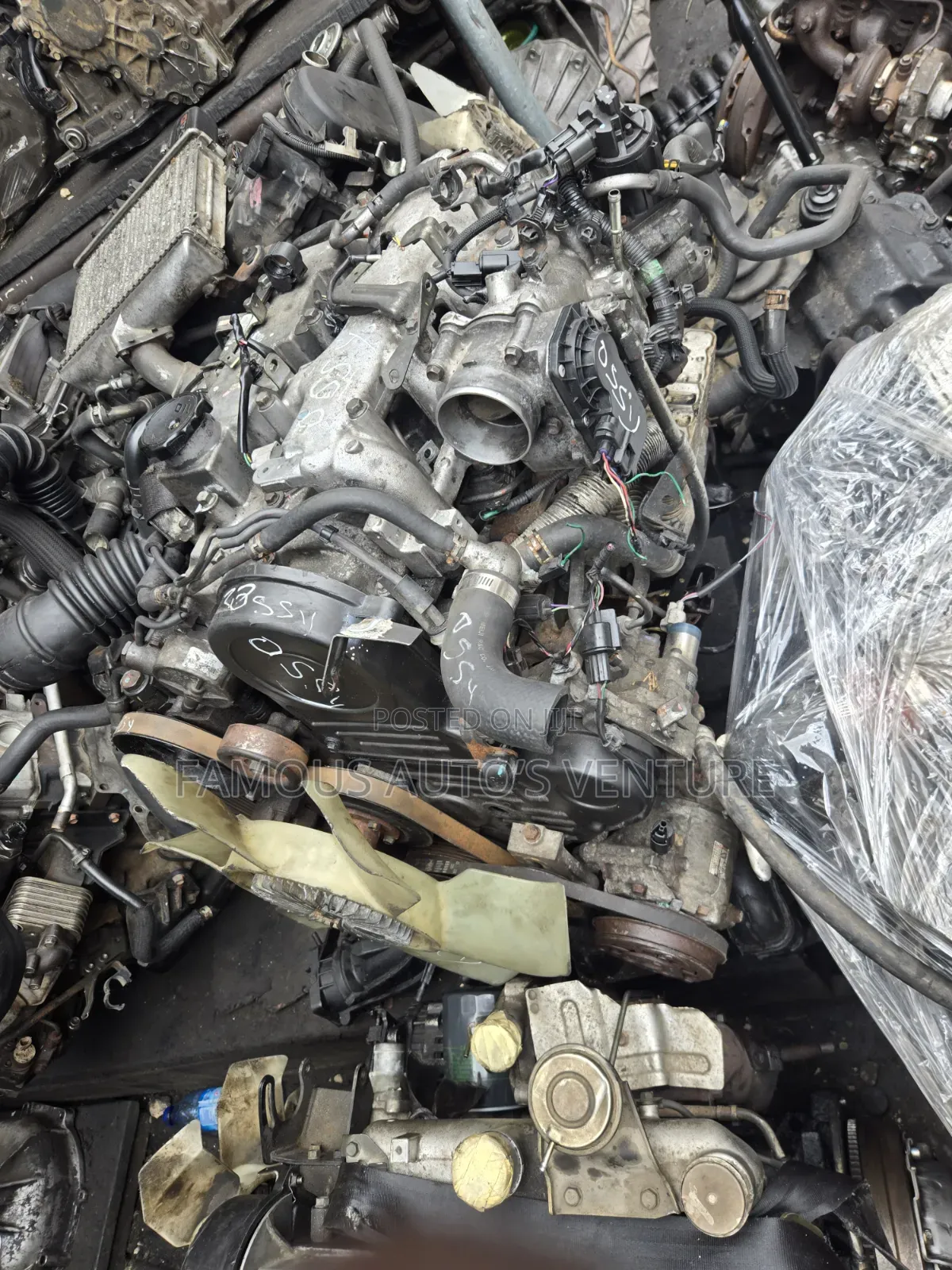 Mitsubishi 4D56 Engine 2.5 Liters Diesel  Engine