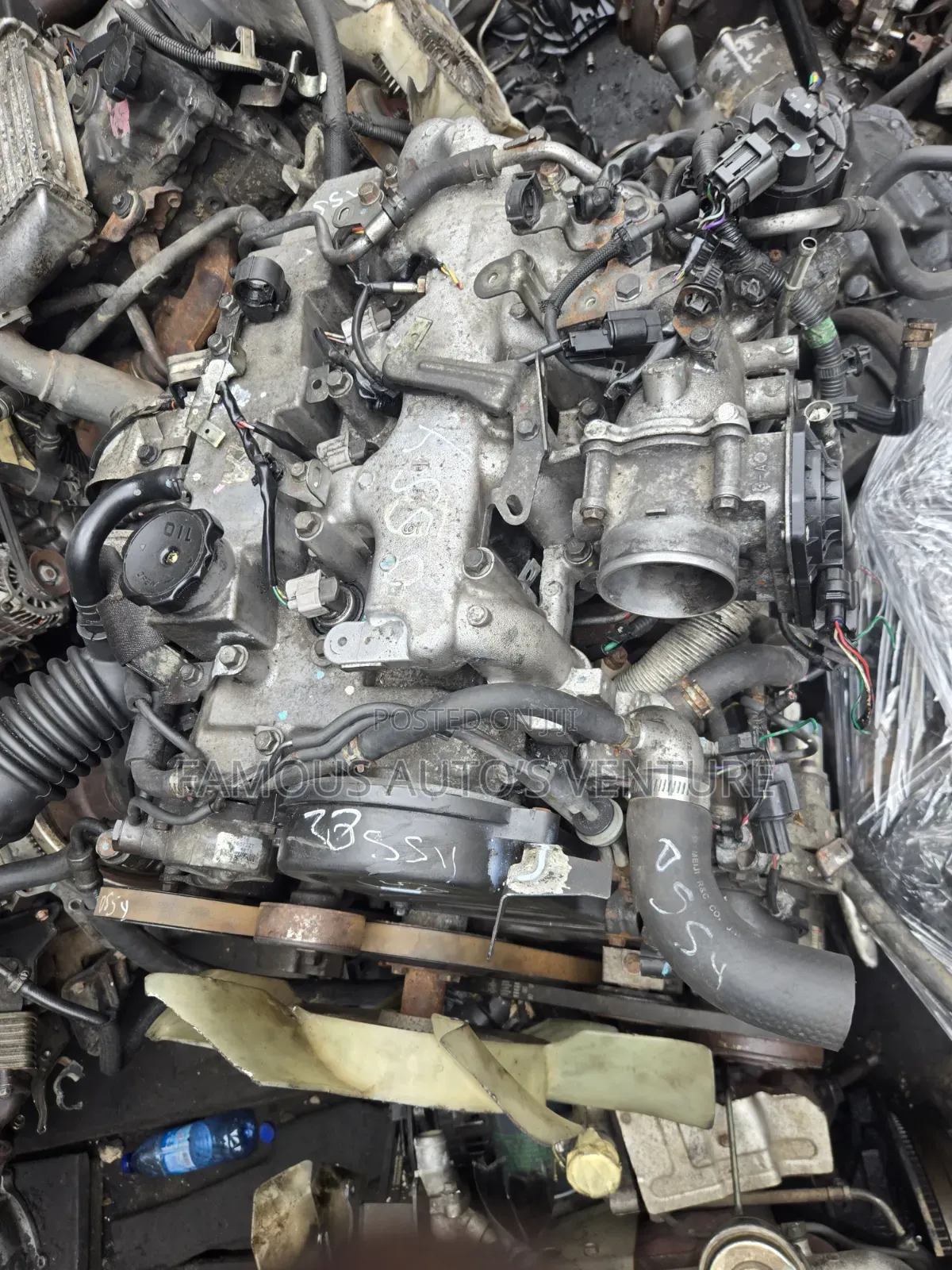 Mitsubishi 4D56 Engine 2.5 Liters Diesel  Engine