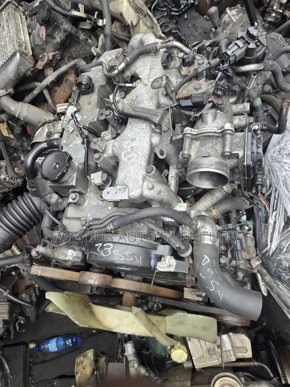 Mitsubishi 4D56 Engine 2.5 Liters Diesel  Engine