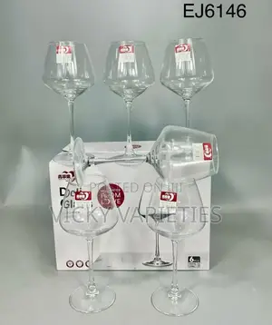 6pcs Deli Glass Wine Glass